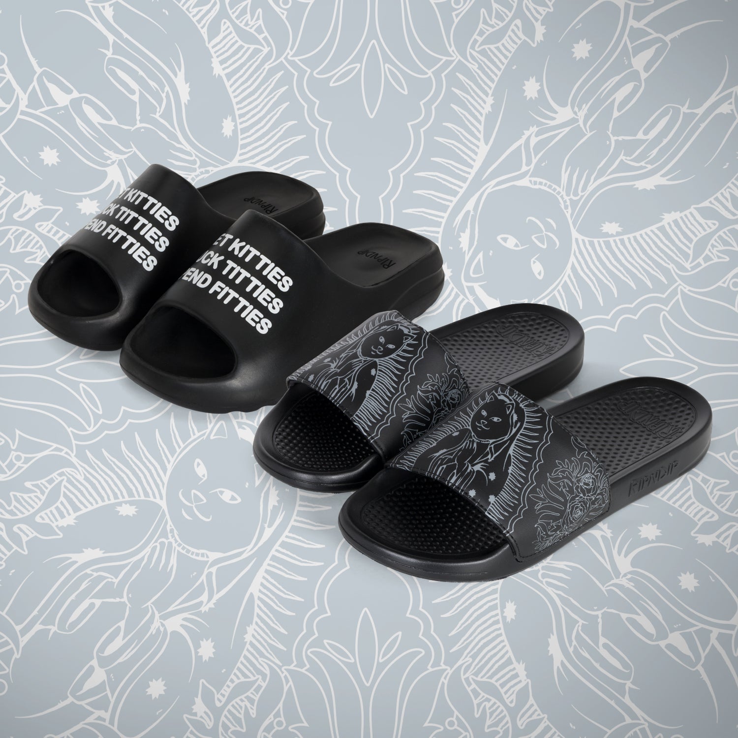 Ripndip slides white cheap