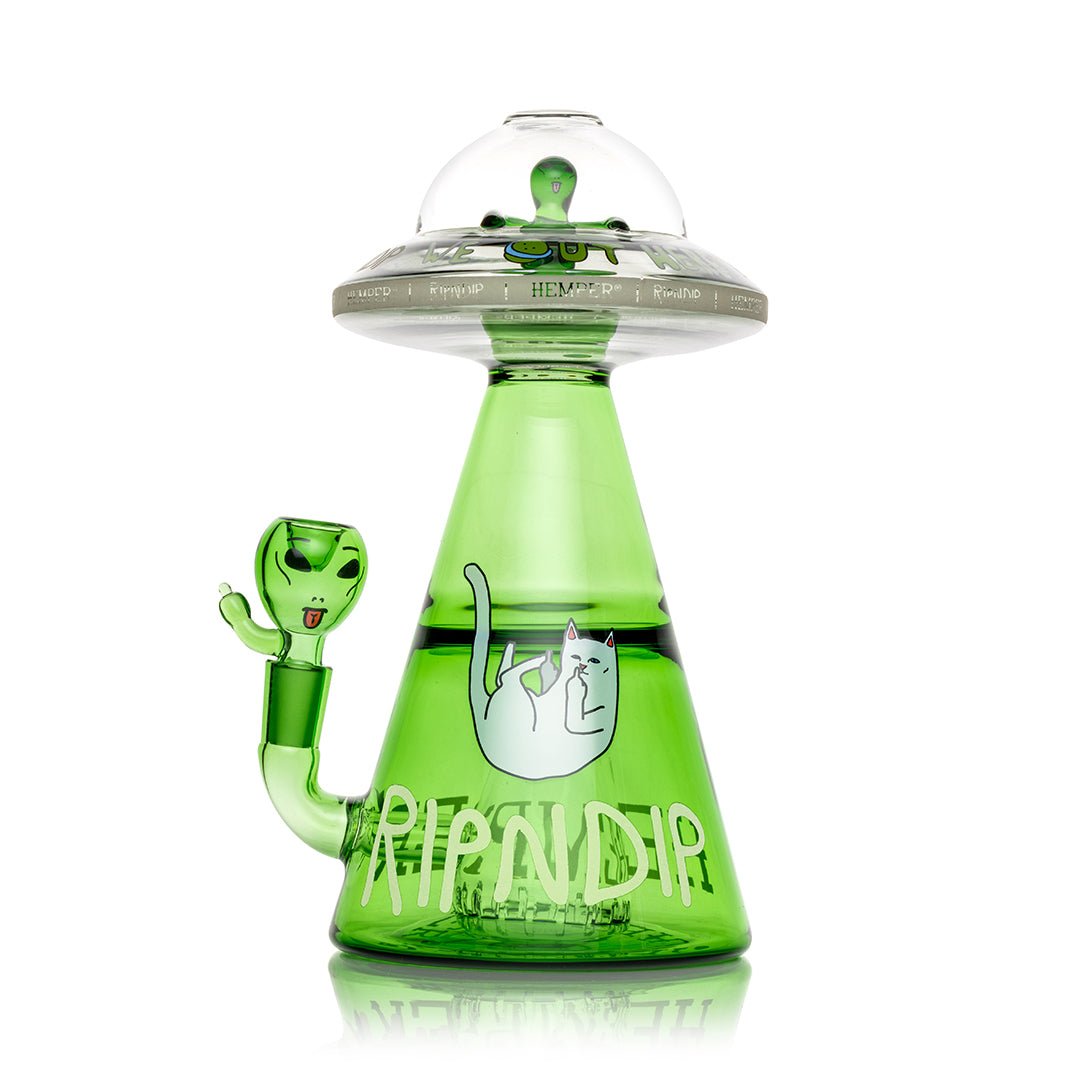 RIPNDIP Lord Alien UFO Beaker (Green)