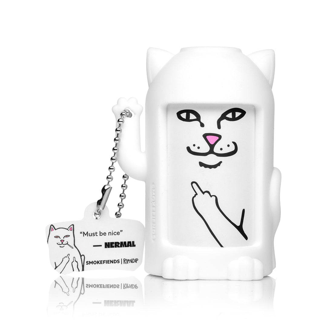 RIPNDIP Nermal Smoke Fiend (White)