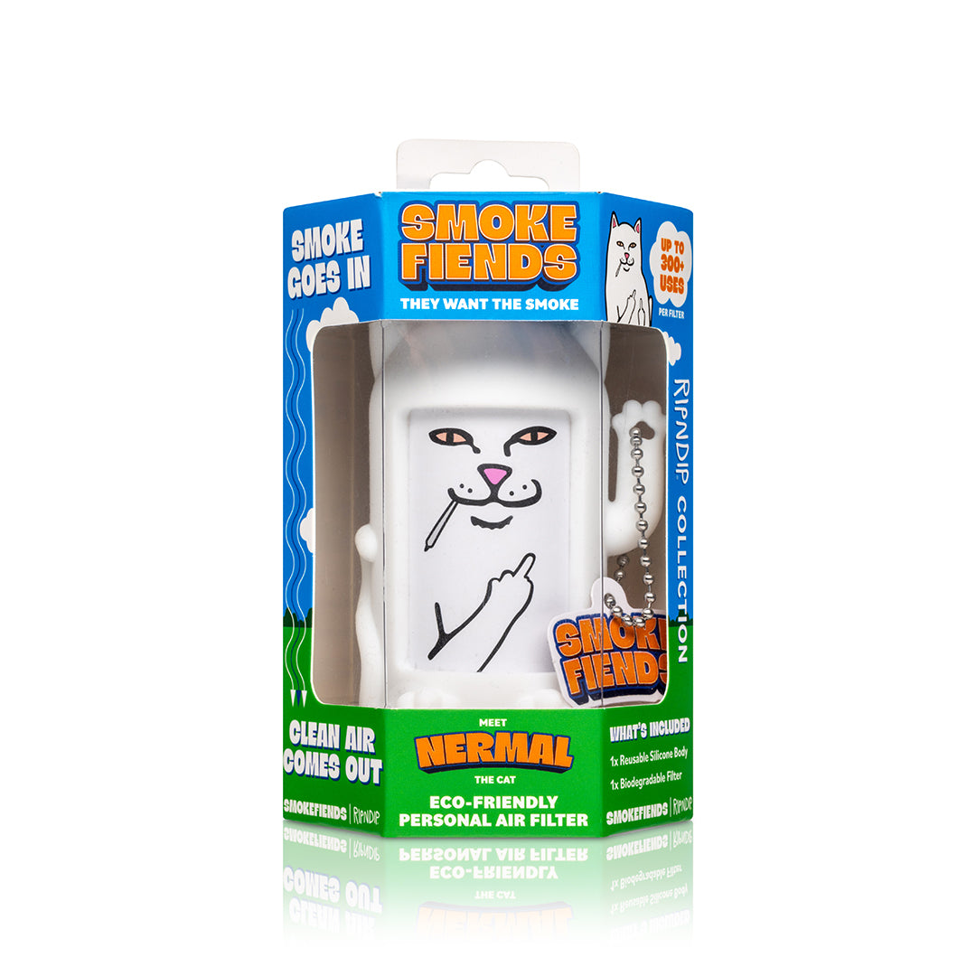 RIPNDIP Nermal Smoke Fiend (White)