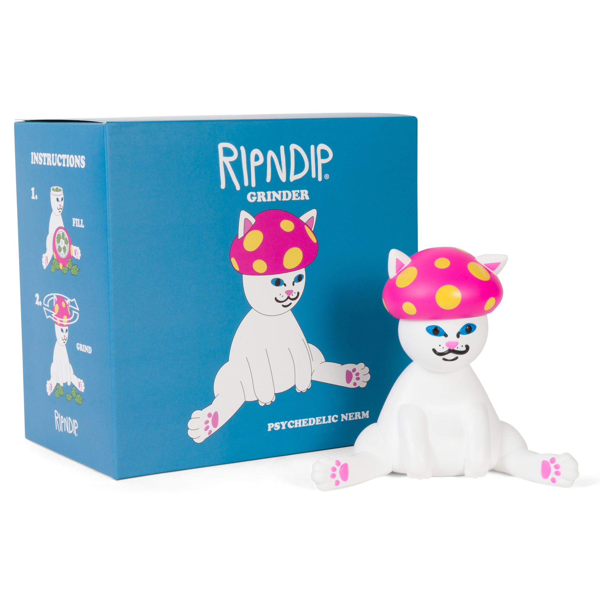 Shenzhen R&d Animation Technology Co., Ltd Psychedelic Nerm Grinder (White)