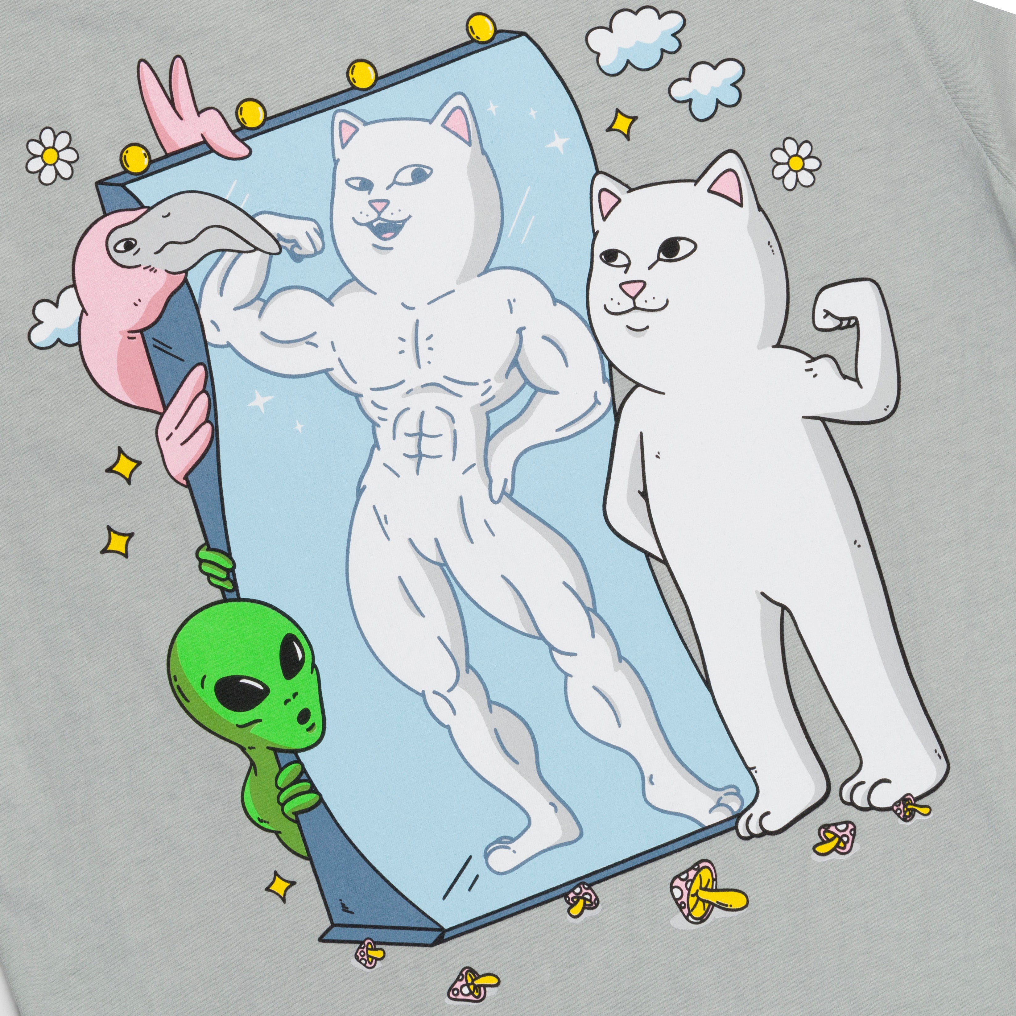 RIPNDIP Magic Mirror Tee (Grey)