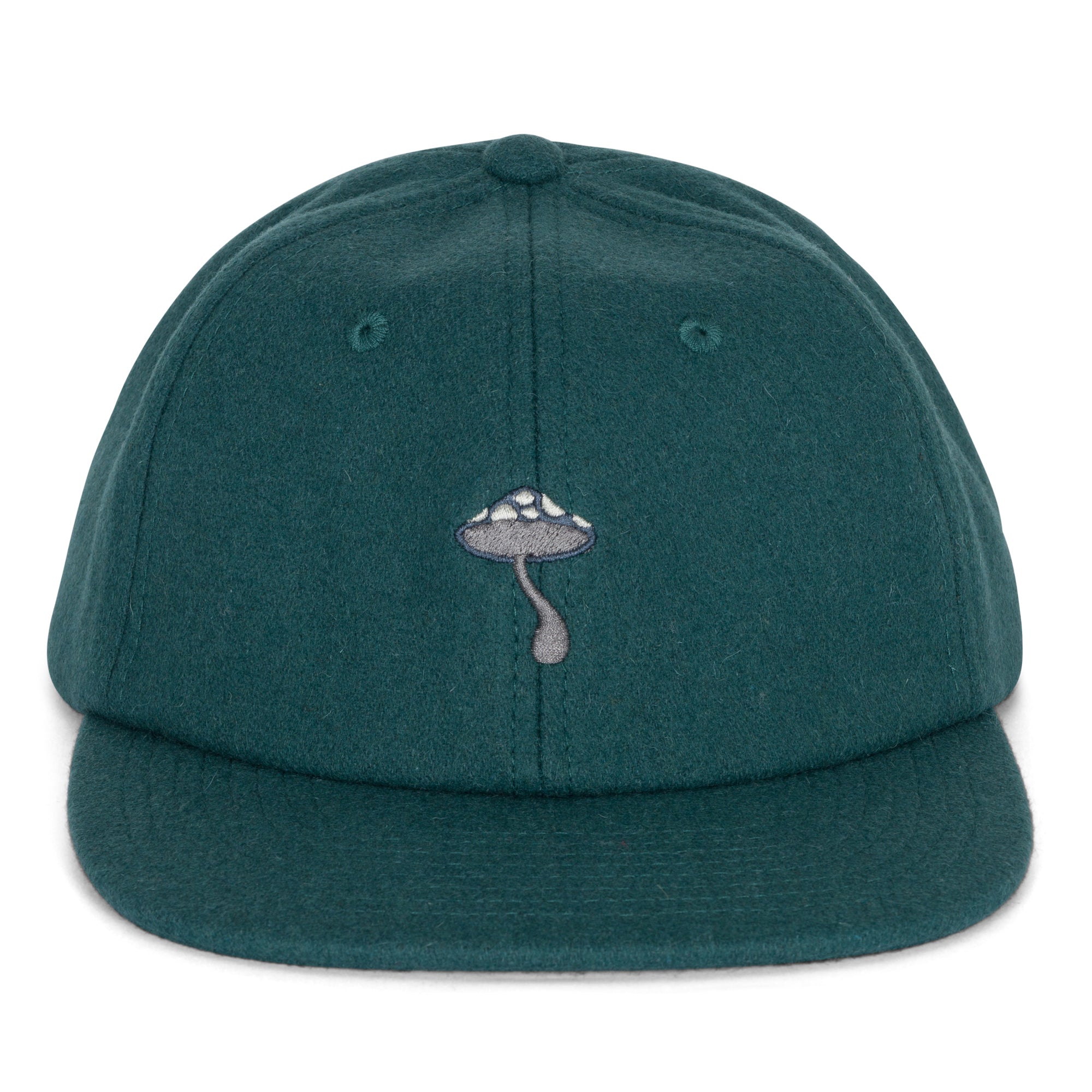 RIPNDIP Euphoria Wool Velcro 6 Panel Hat (Alpine Green)