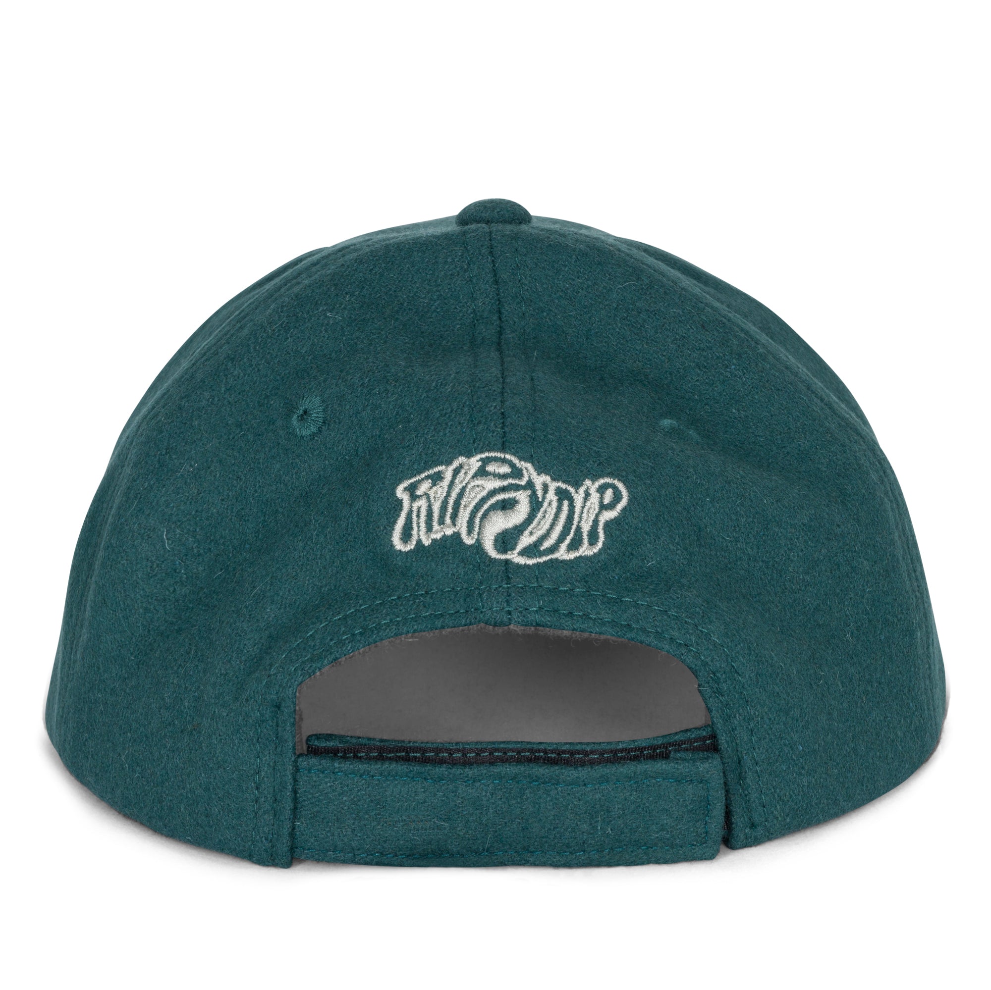 RIPNDIP Euphoria Wool Velcro 6 Panel Hat (Alpine Green)