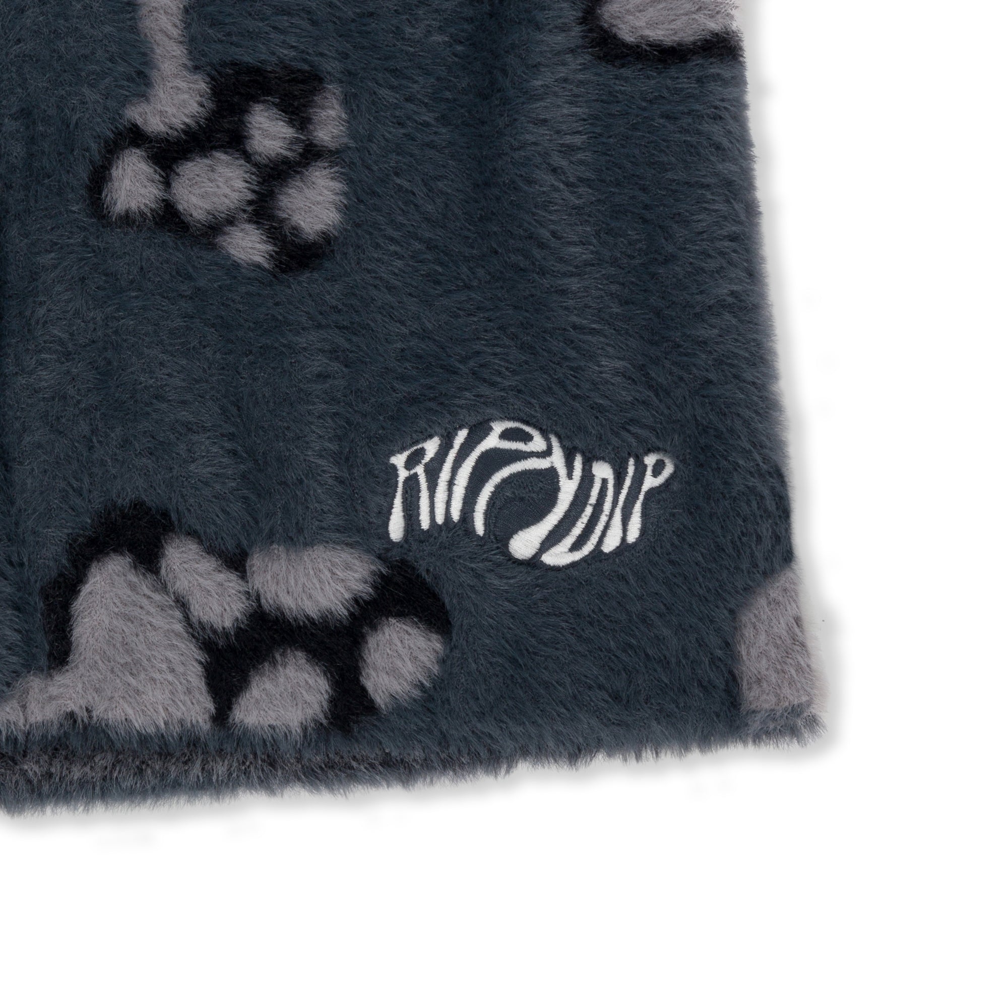 RIPNDIP Euphoria Faux Mohair Knit Shorts (Grey)