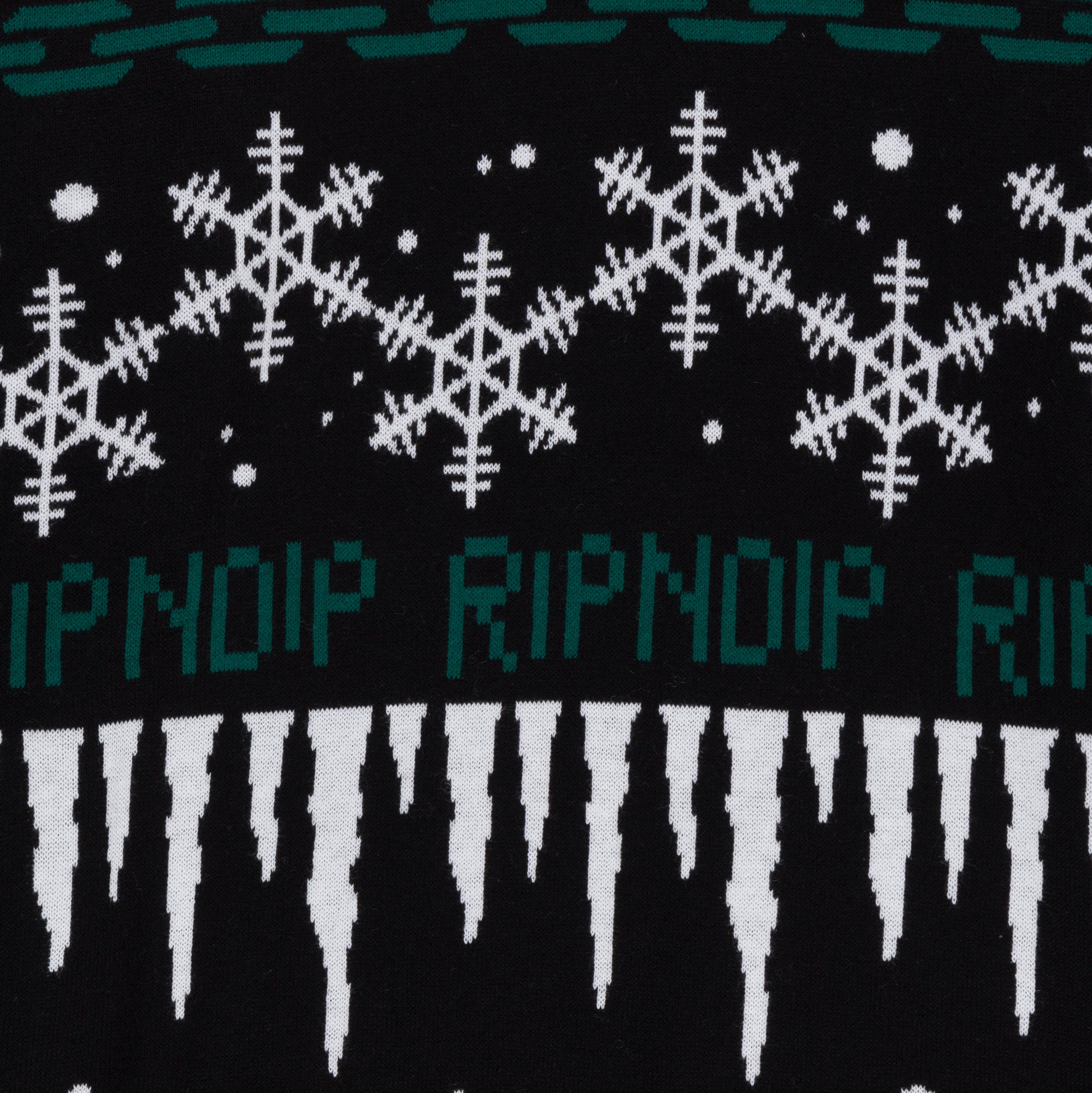 RIPNDIP HoHoHo Knit Sweater (Black)