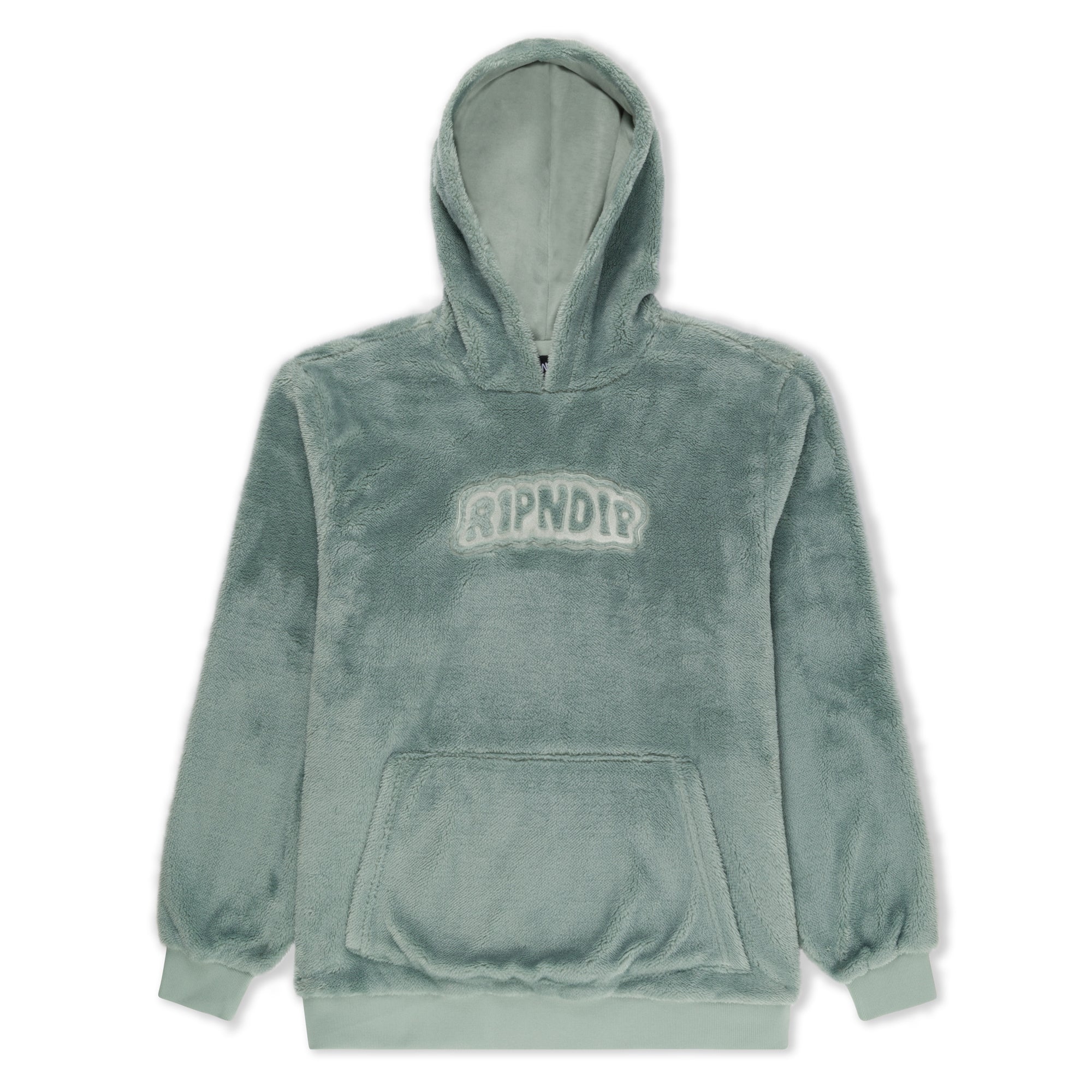 RIPNDIP Bubble Sherpa Hoodie (Cool Grey)