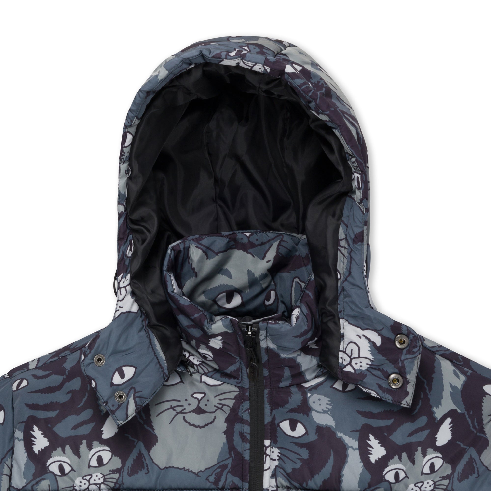 RIPNDIP Family Tree Puffer Jacket (Black)