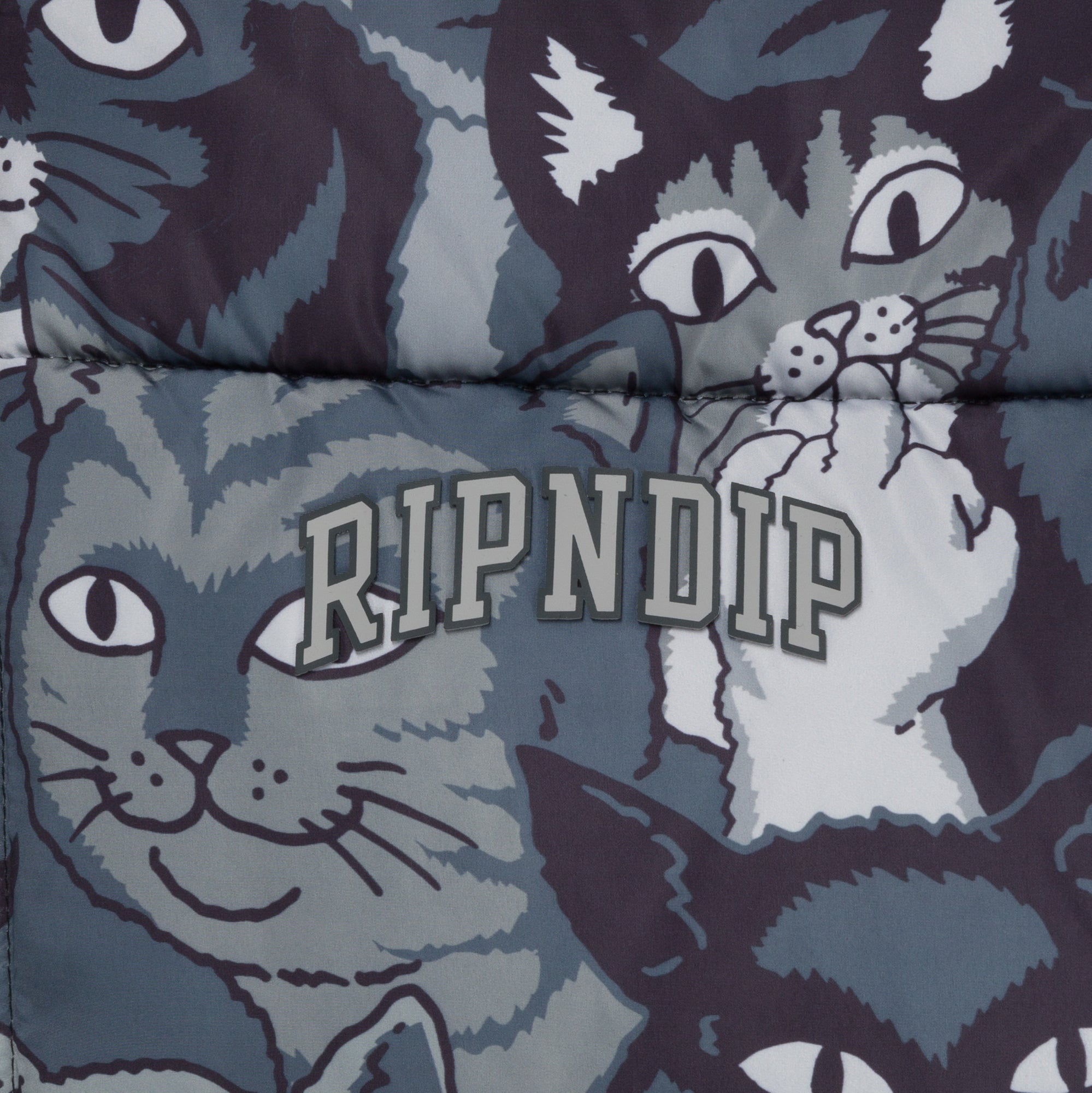 RIPNDIP Family Tree Puffer Jacket (Black)