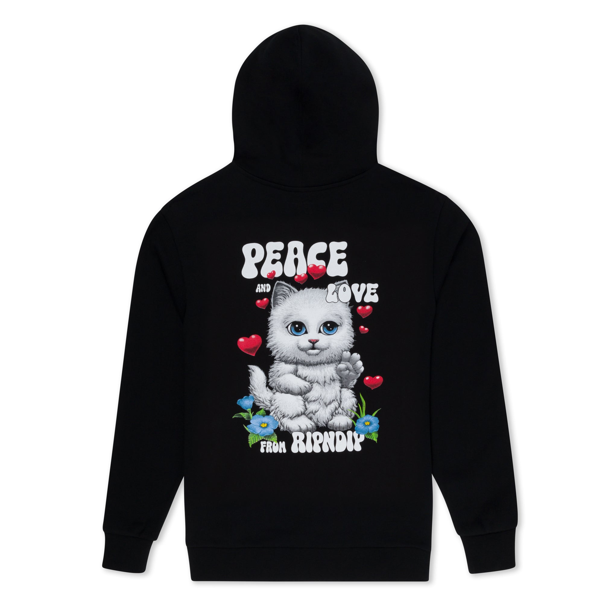 RipNDip Peace Love Ripndip Hoodie (Black)