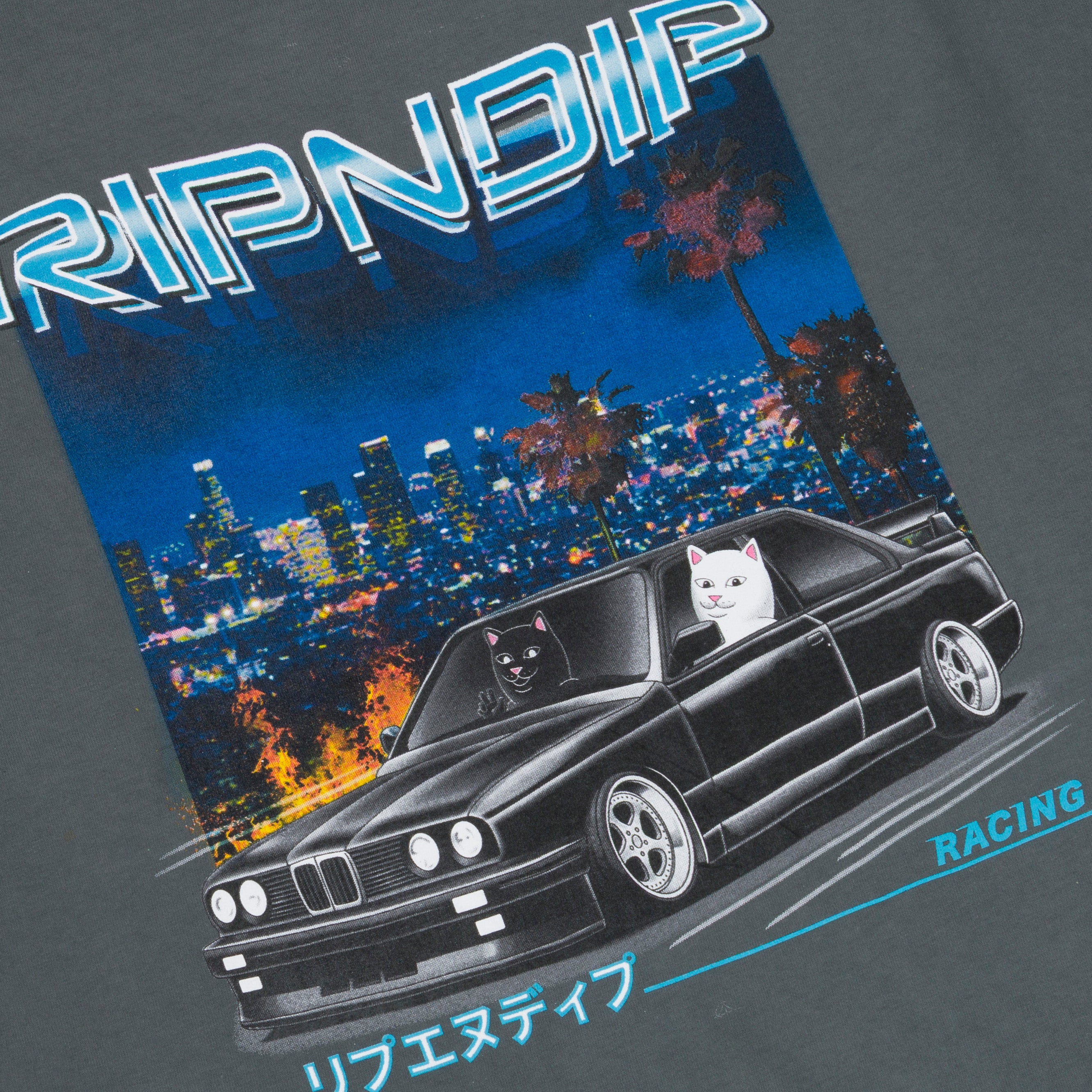 RIPNDIP Vroom Vroom Tee (Charcoal)