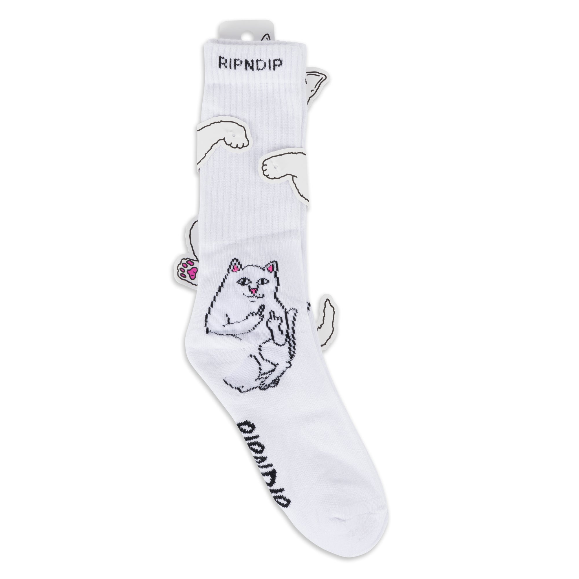 CA: 167570 Lord Nermal Socks (White)