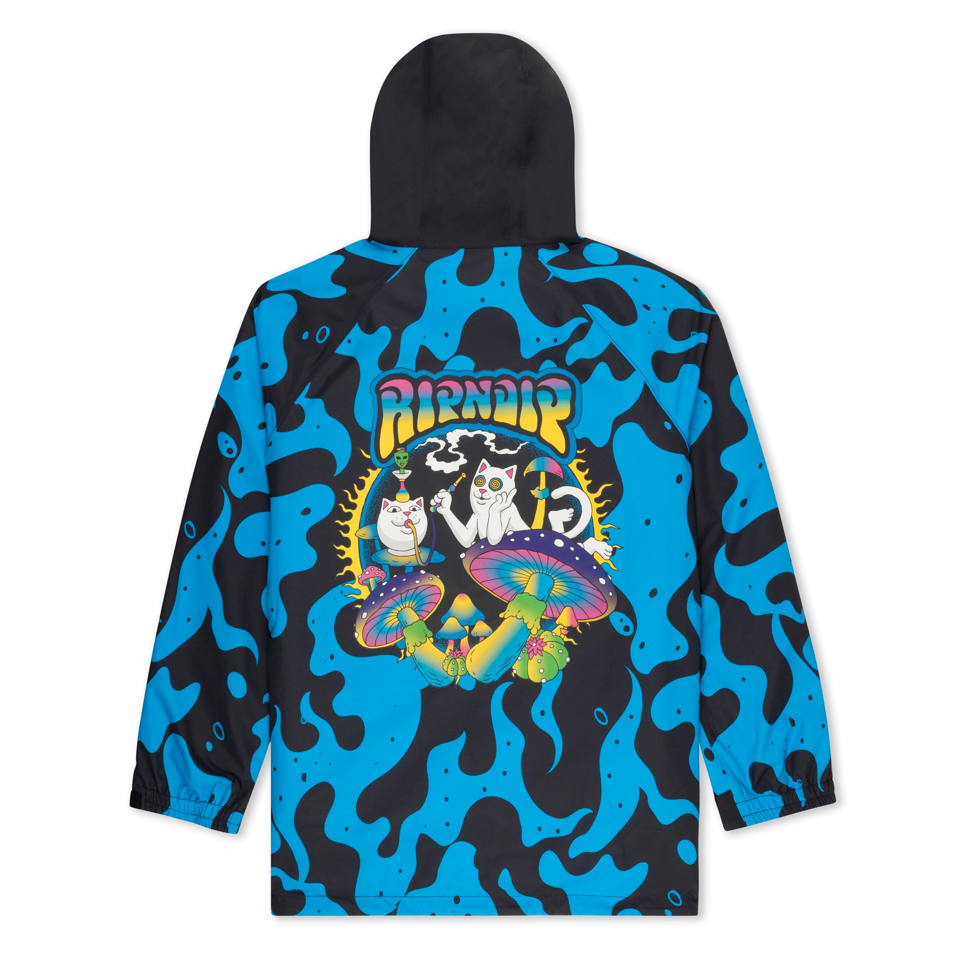 RIPNDIP Psychedelic 2.0 Snowboard Jacket (Black / Blue)