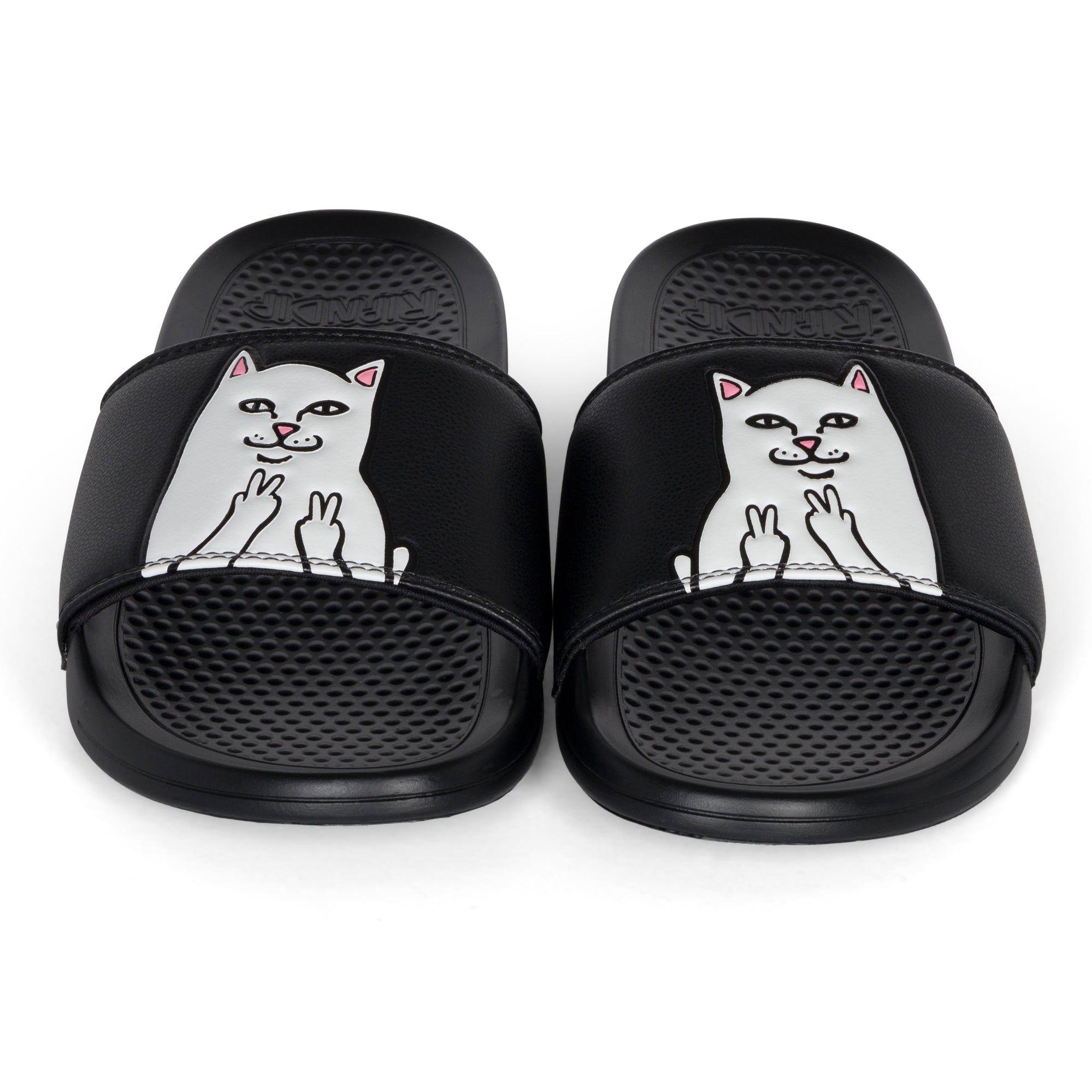 RIPNDIP Lord Nermal Peace Slides (Black)