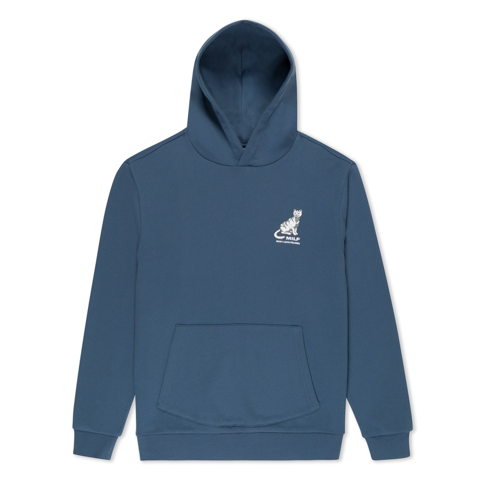 RIPNDIP Man I Love Felines Hoodie (Storm Blue)