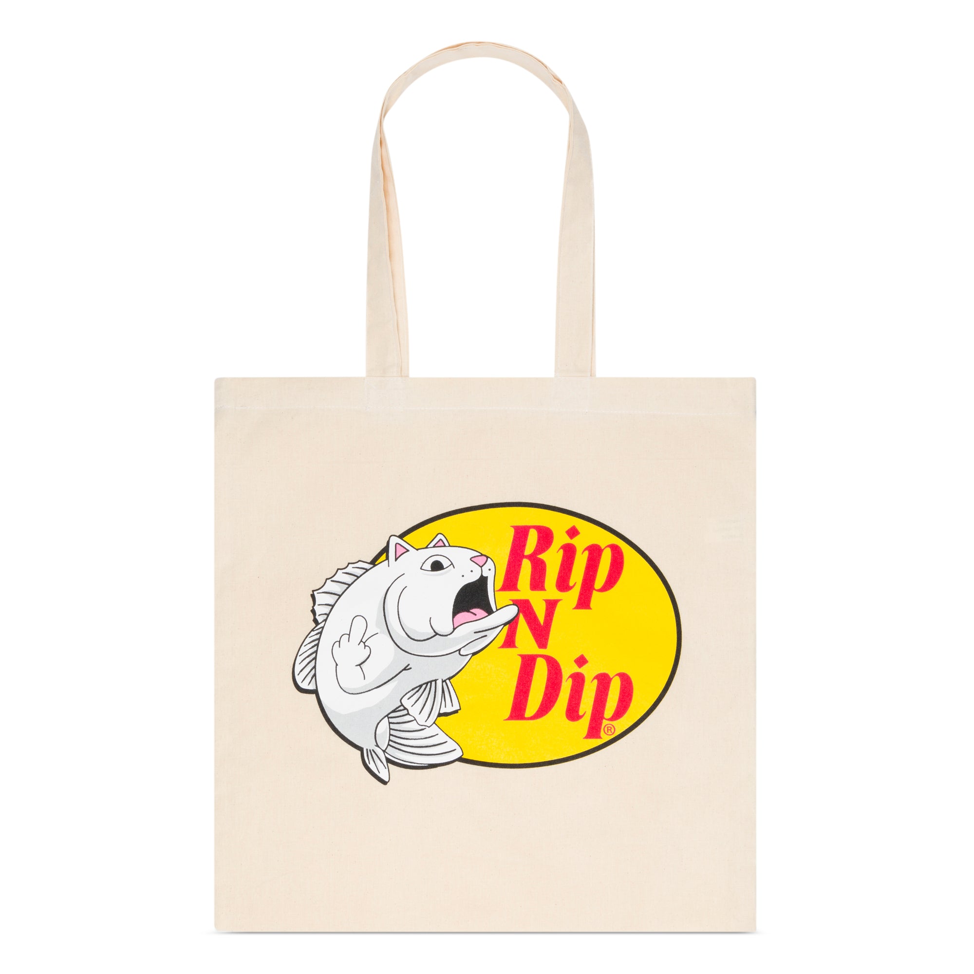 RIPNDIP Catfish Tote Bag (Natural)