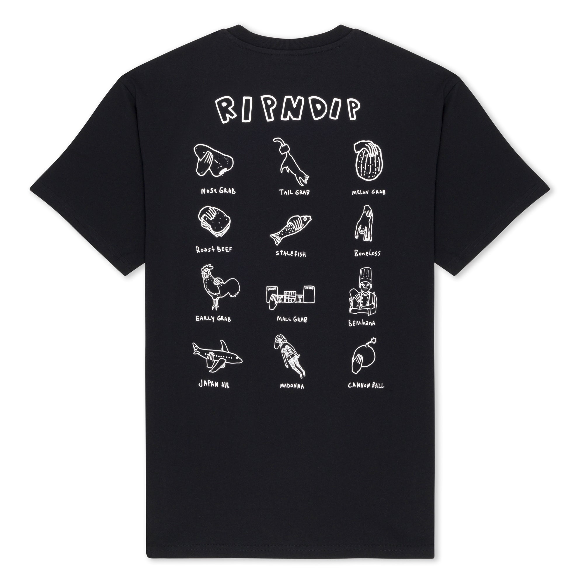 RIPNDIP Grabs Tee (Black)