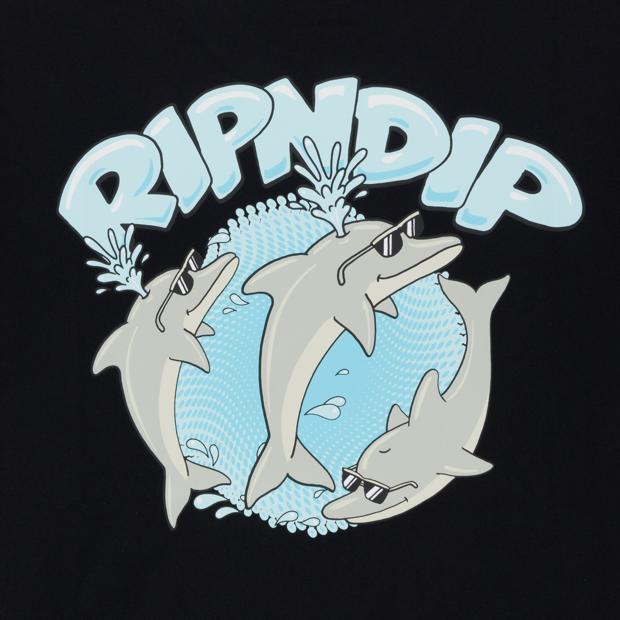 RIPNDIP Dolphin Dudes Tee (Black)
