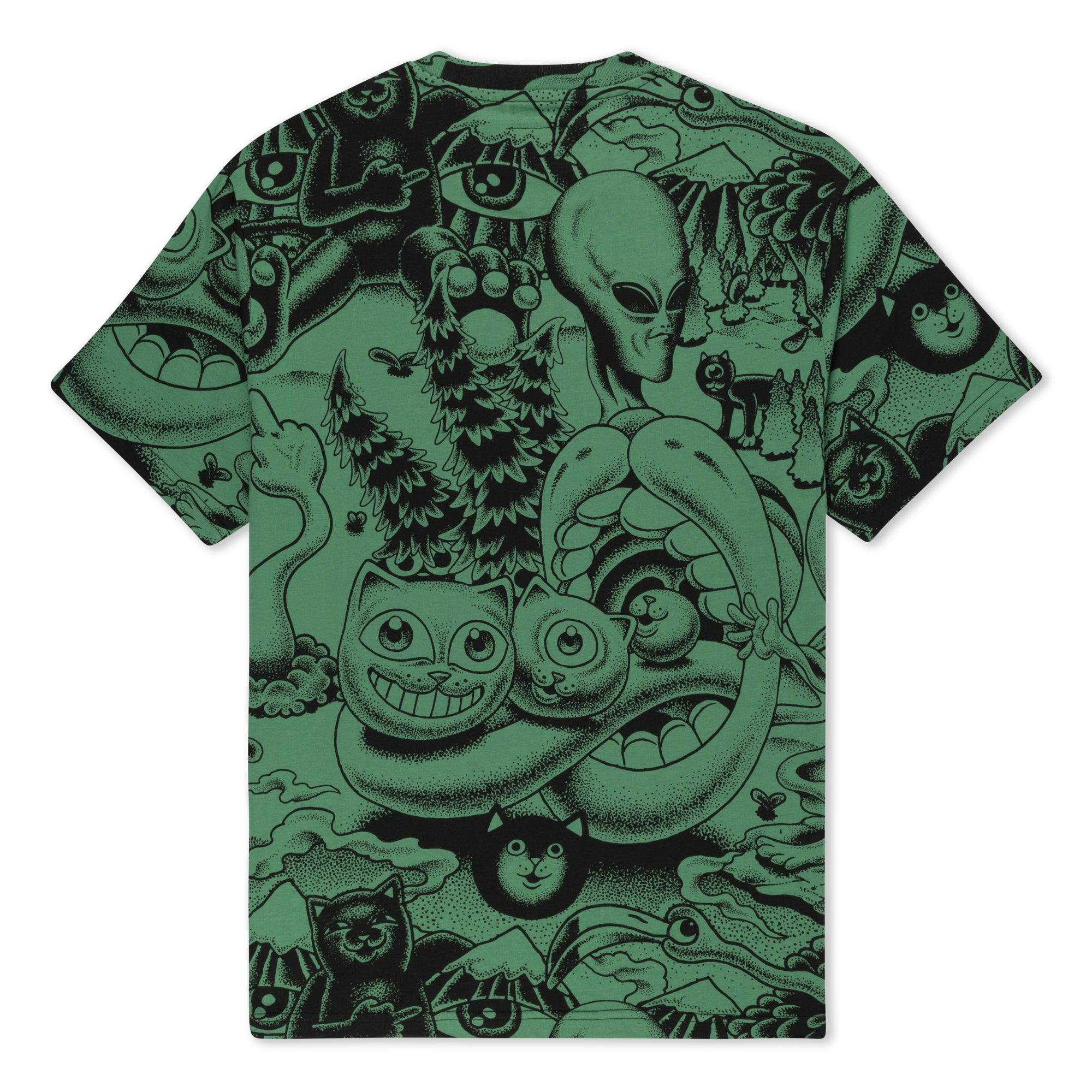 RIPNDIP Dark Twisted Fantasy Tee (Olive/Black)