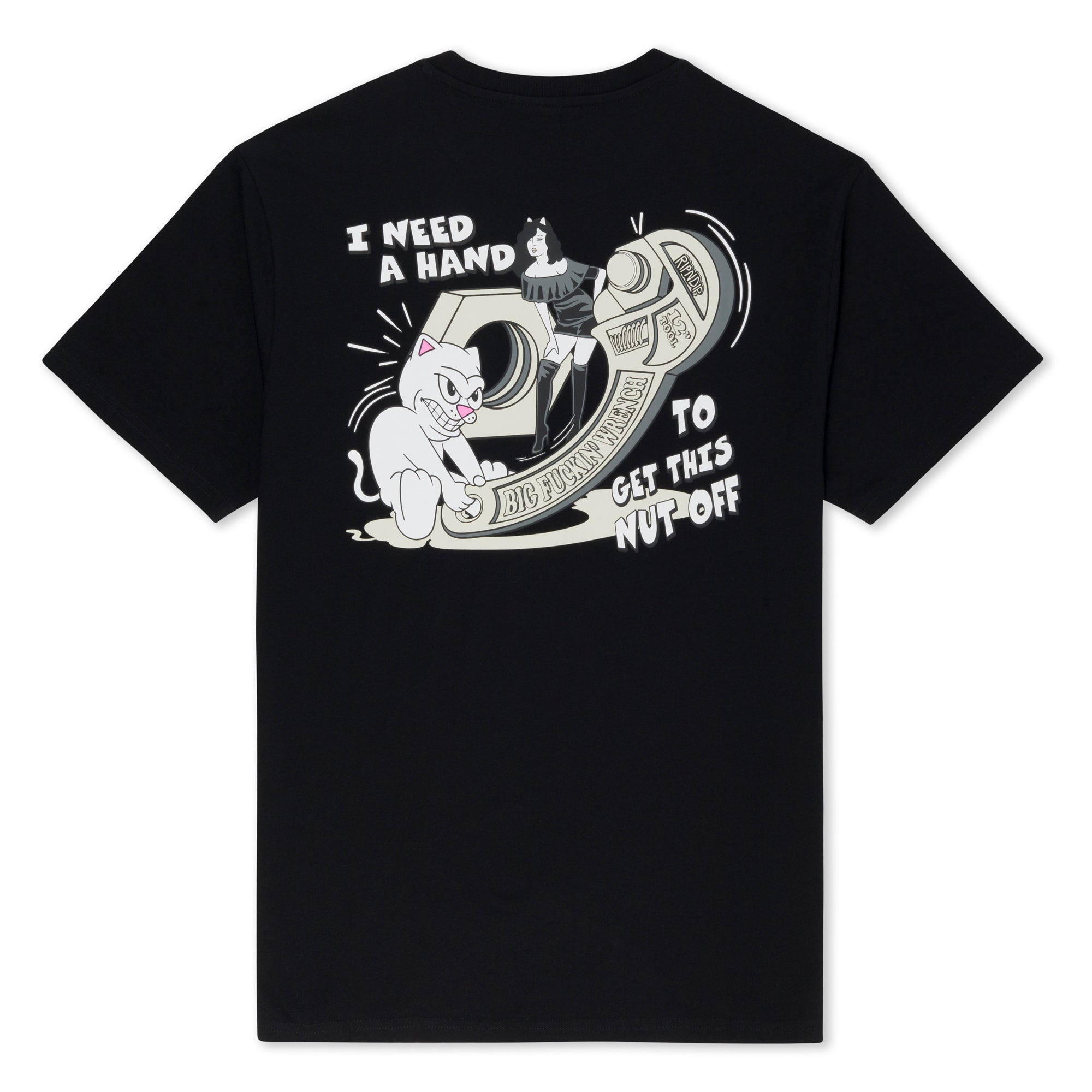Nut Off Tee Black RIPNDIP