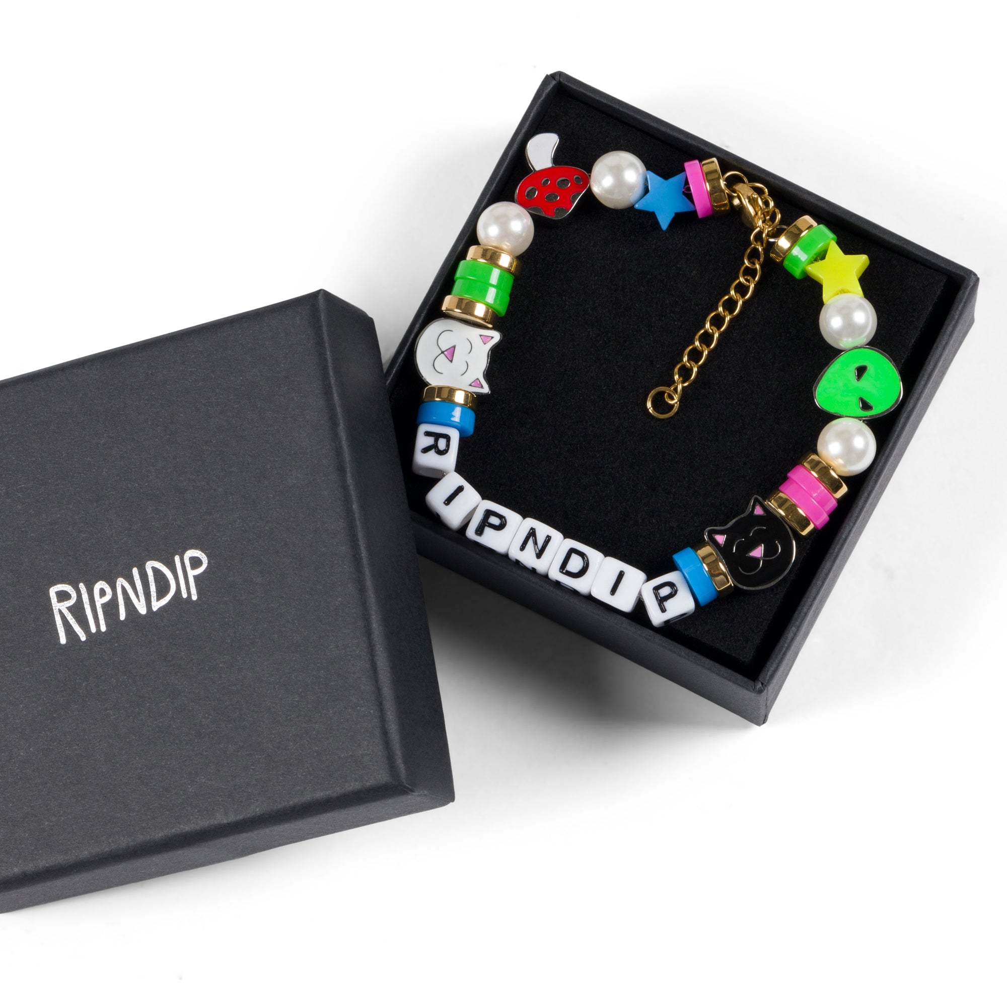 RIPNDIP Ripndip Plur Beaded Bracelet (Multi)