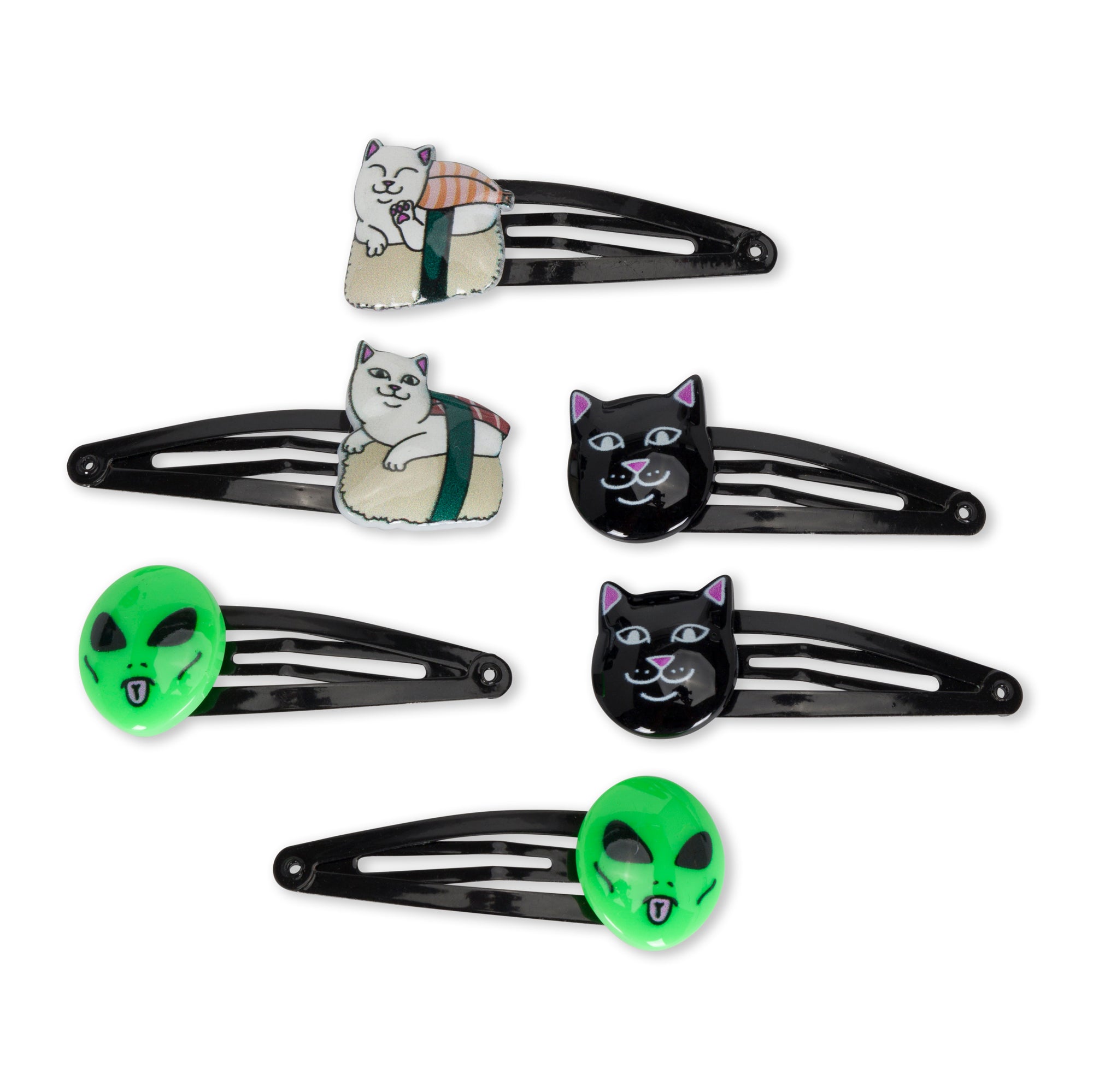 RIPNDIP Ripndip Gang Hair Clip 6 Pack (Multi)