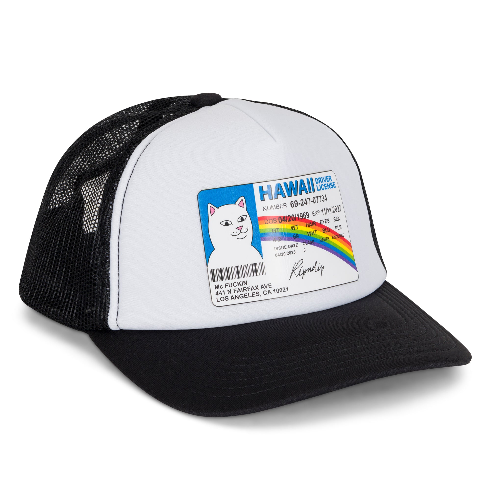 RIPNDIP Mcfuckin Trucker Hat (Black)