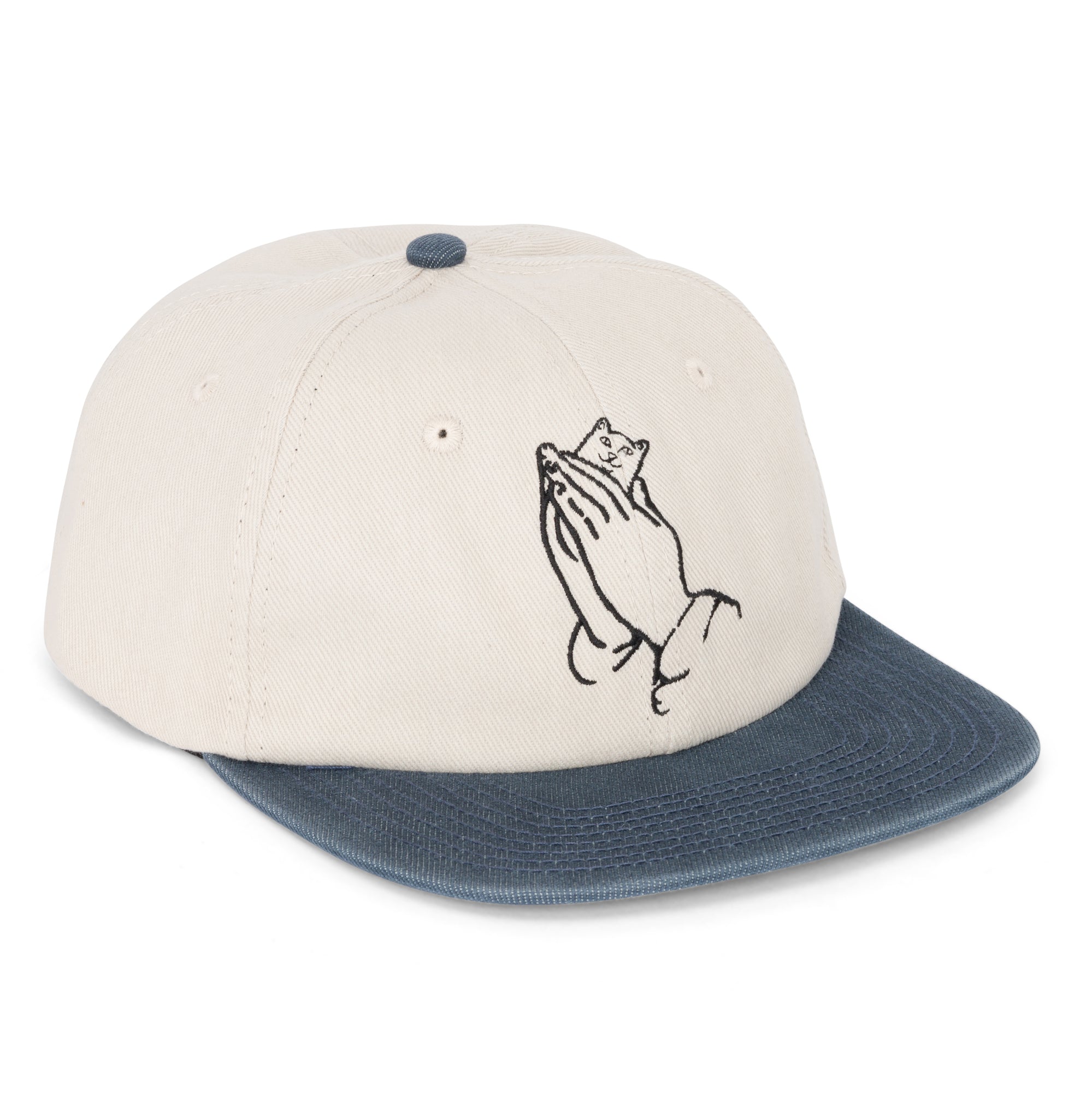 RIPNDIP Los Feliz 6 Panel (Charcoal/Cream)