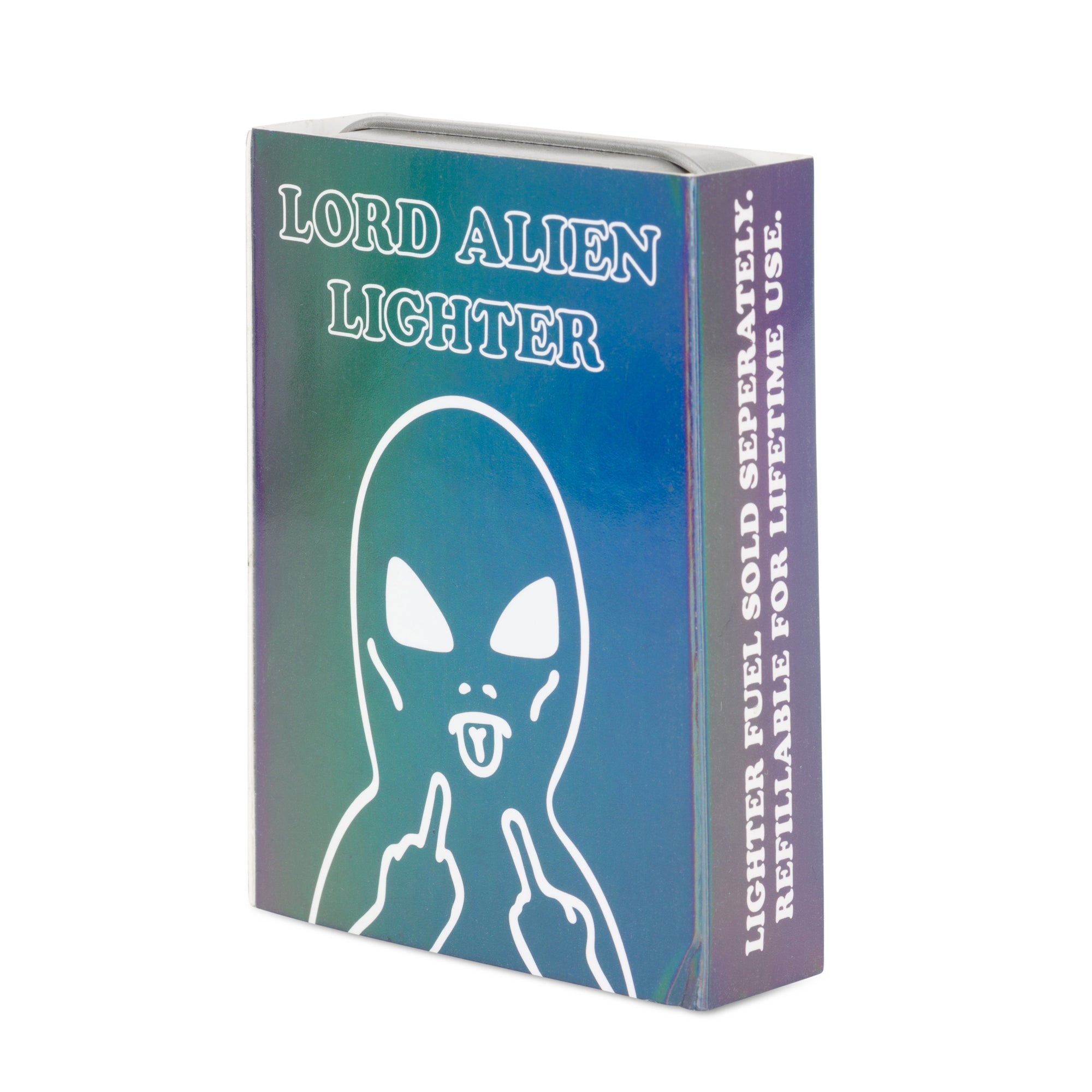 RIPNDIP Lord Alien Lighter (Black Holographic)