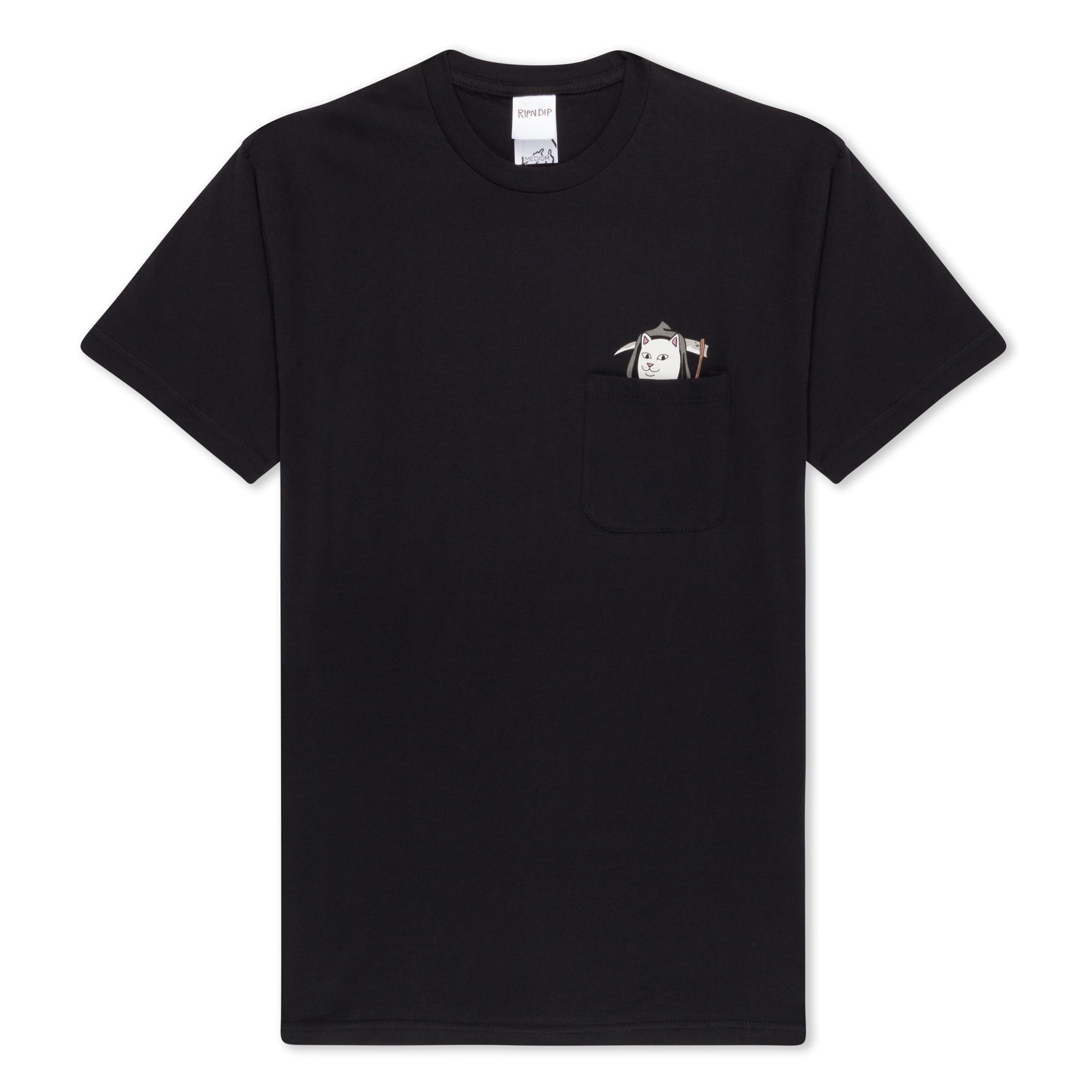 RIPNDIP Grim Lord Nermal Pocket Tee (Black)