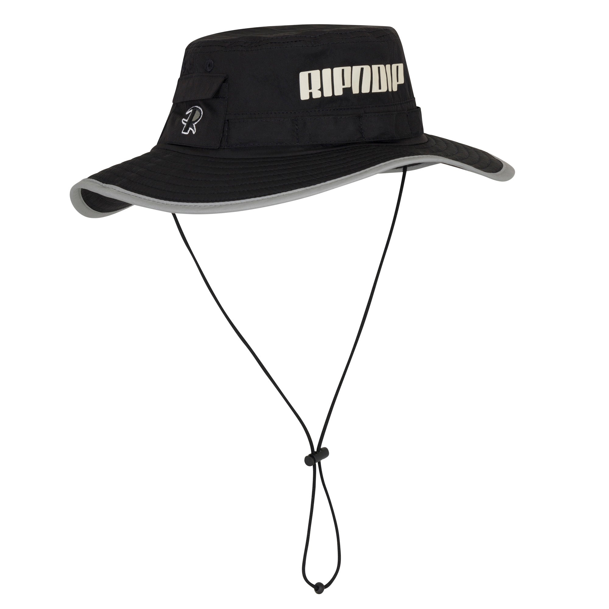 RIPNDIP Ripndip FC Boonie Hat (Black/Light Blue)
