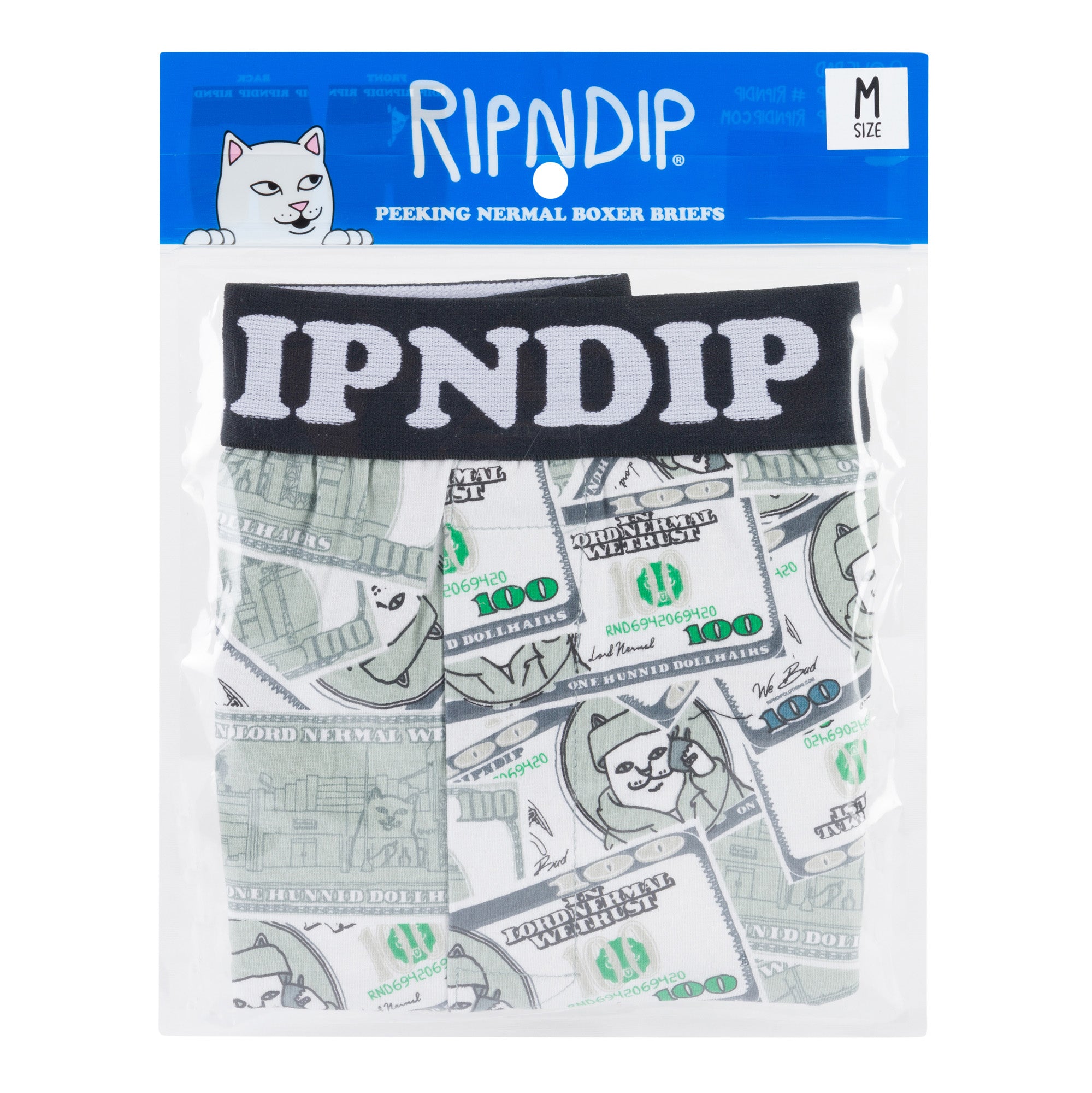RIPNDIP Moneybag Boxers (Olive)
