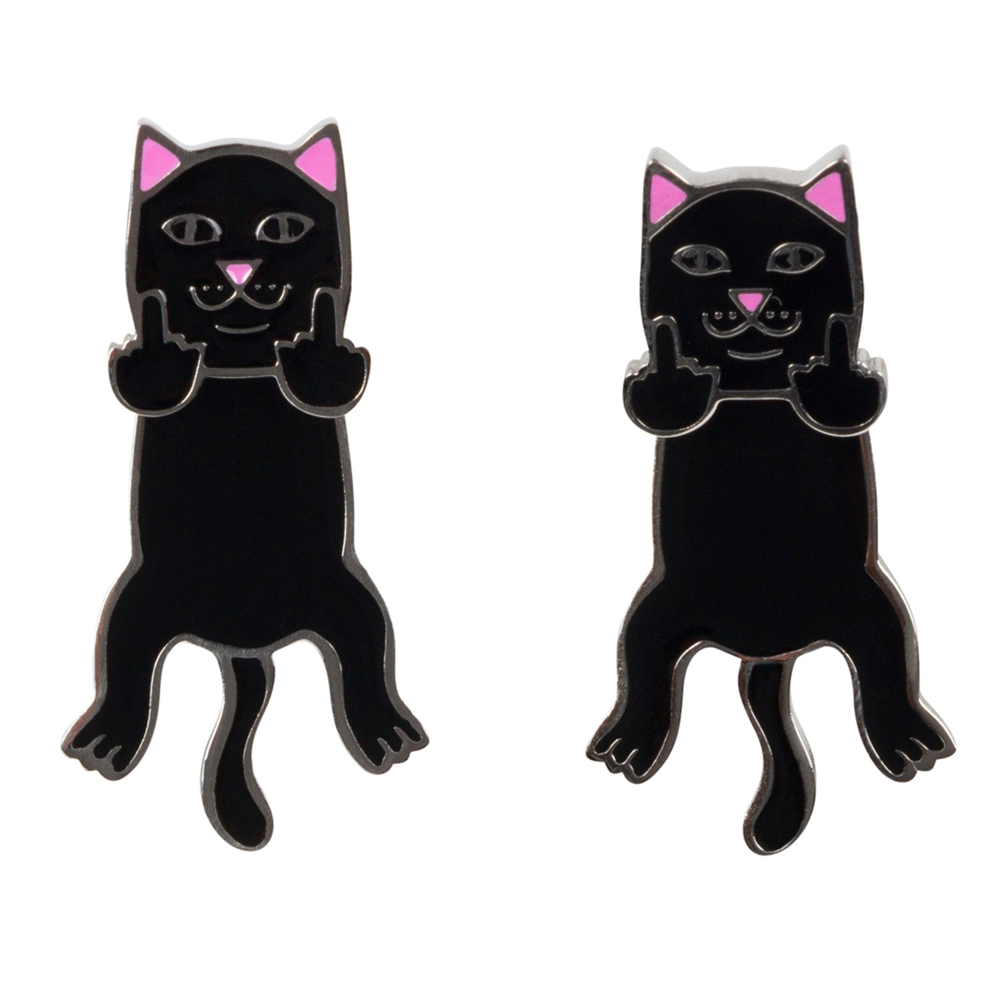 RIPNDIP Naughty Jerm Earrings (Black)