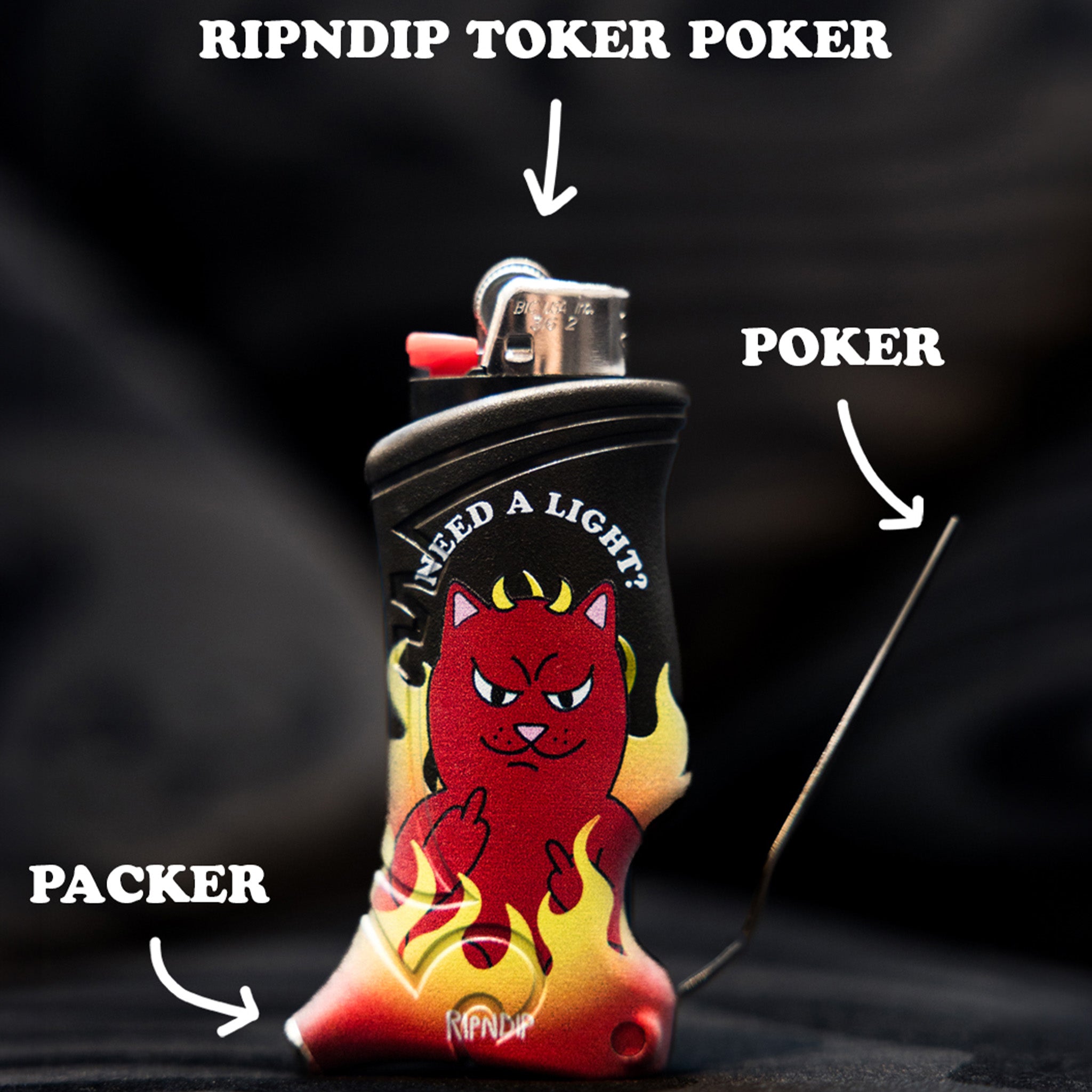 RIPNDIP Welcome to Heck Toker Poker