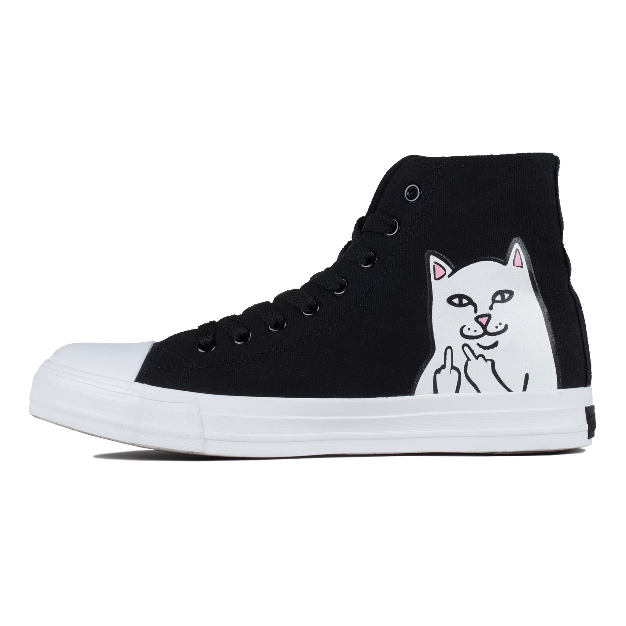 RipNDip Lord Nermal High-Top Shoes (Black)