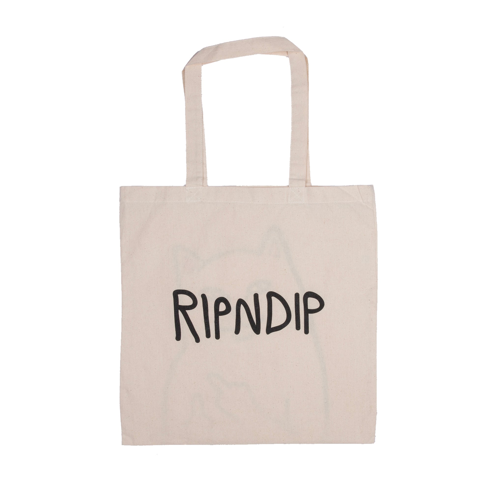 RipNDip OG Lord Nermal Tote Bag (Natural Canvas)