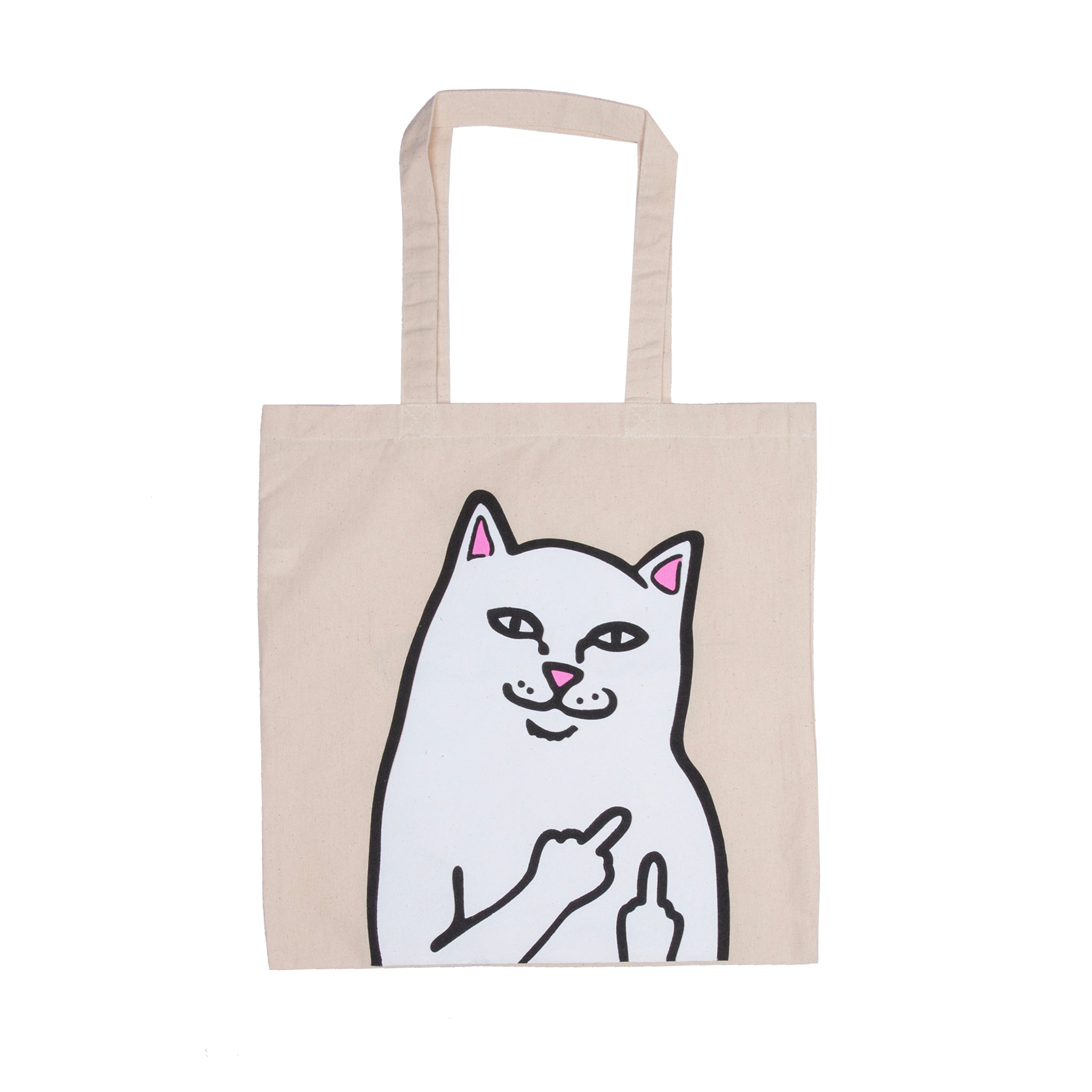 RipNDip OG Lord Nermal Tote Bag (Natural Canvas)