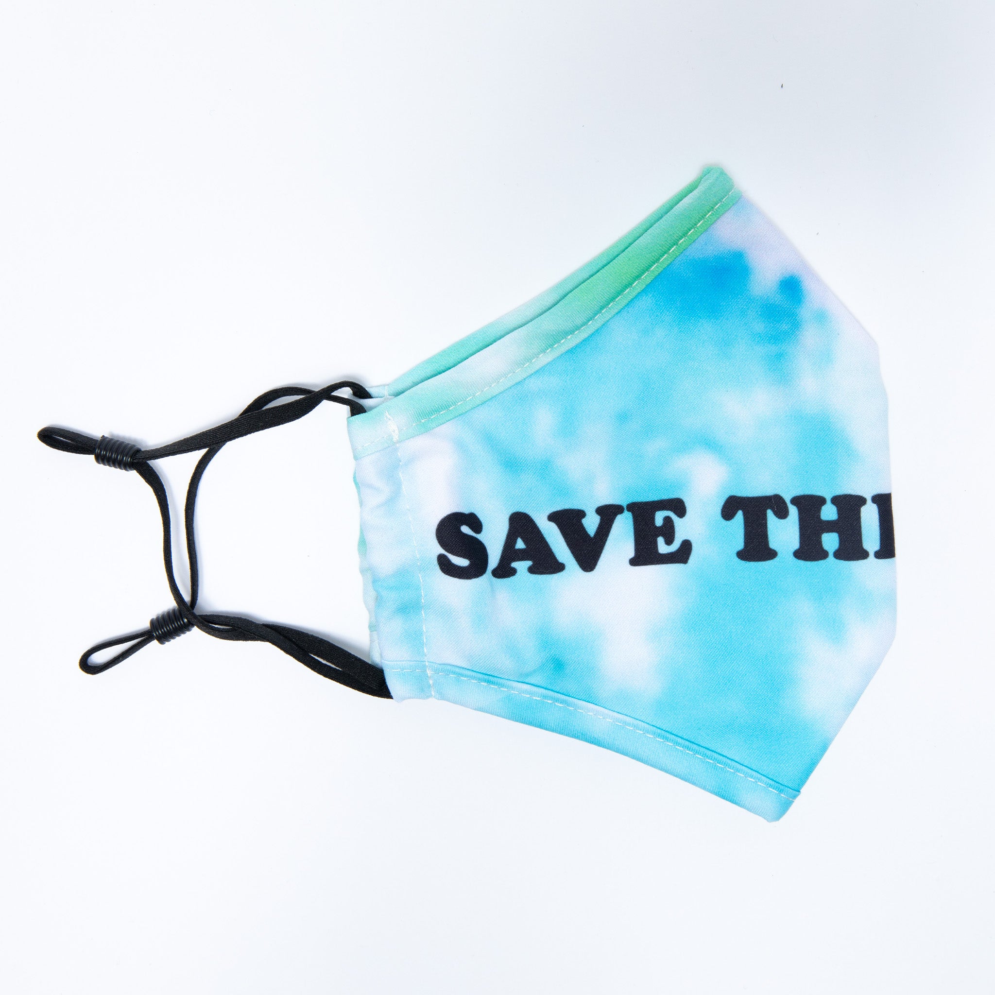 Nashe Textile Save The World Face Mask (Blue)