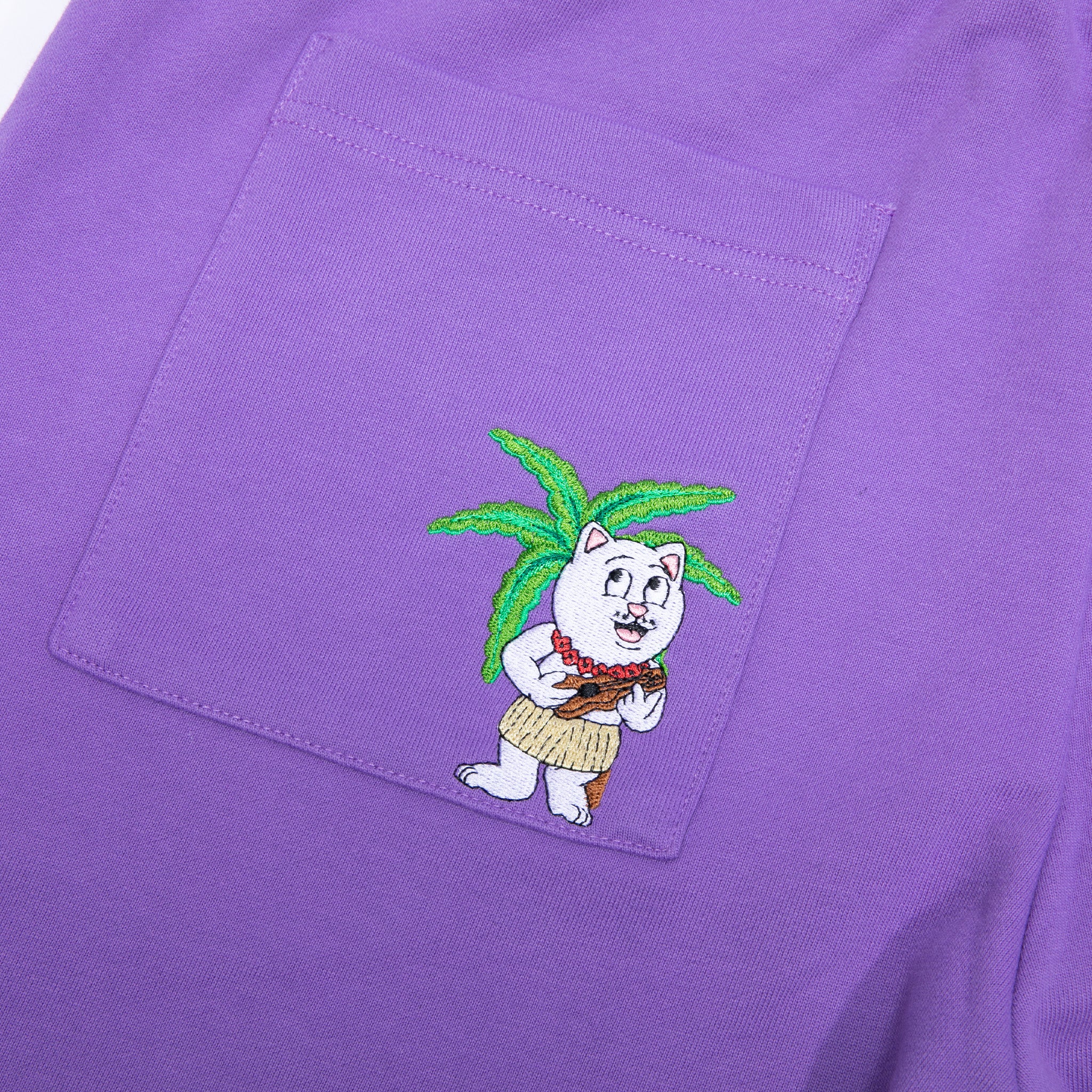 RIPNDIP Aloha Nerm Sweatshorts (Lavender)
