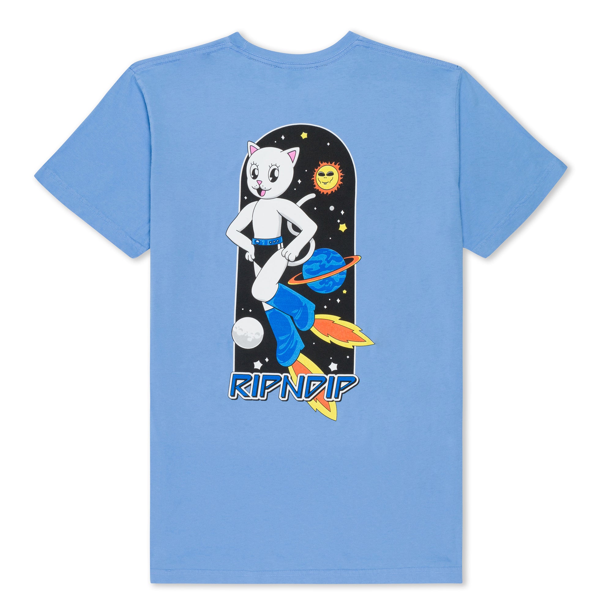 RIPNDIP Ripndip x Naggiven Blue Boots Tee (Cornflower Blue)