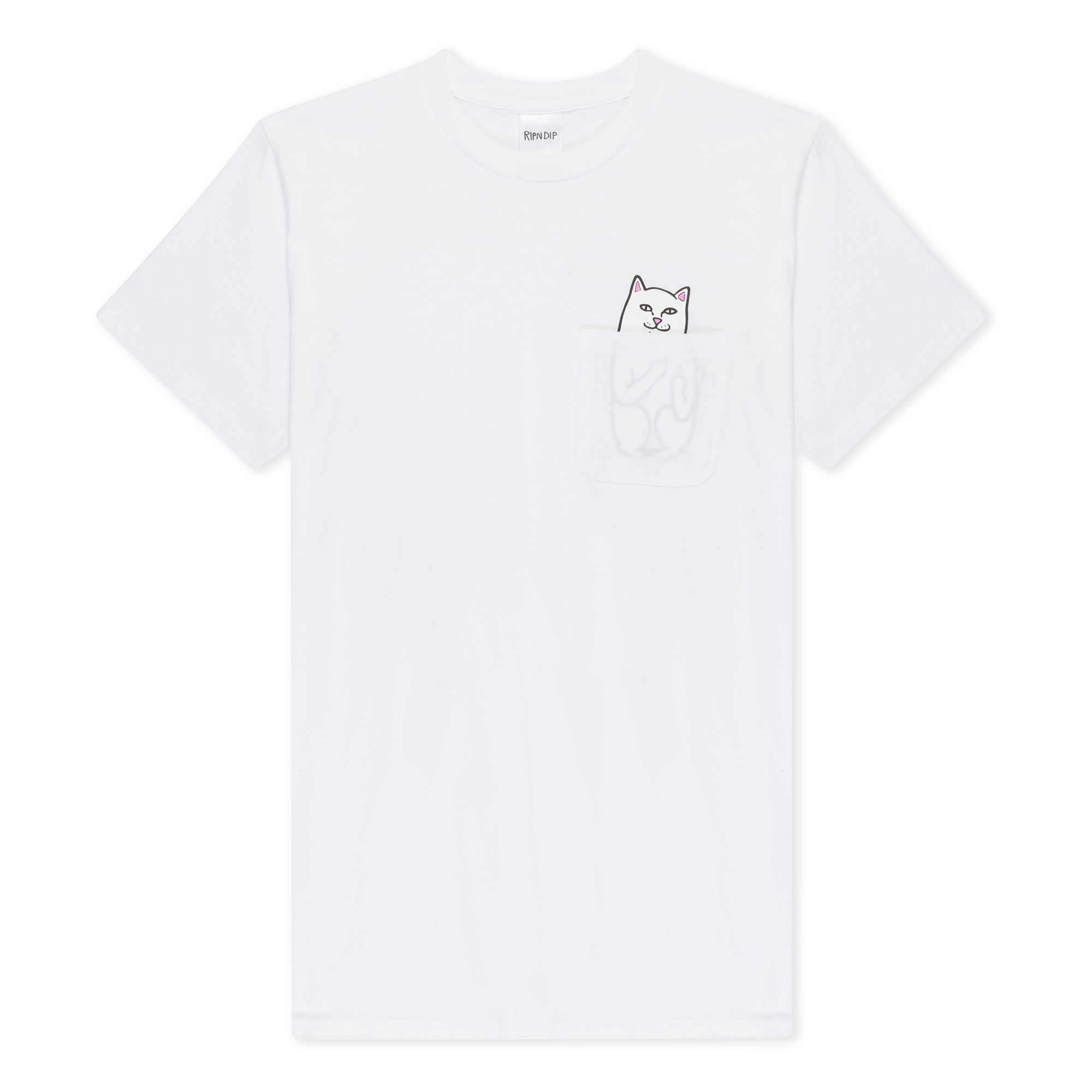 RIPNDIP Lord Nermal S/S Pocket Tee (White)