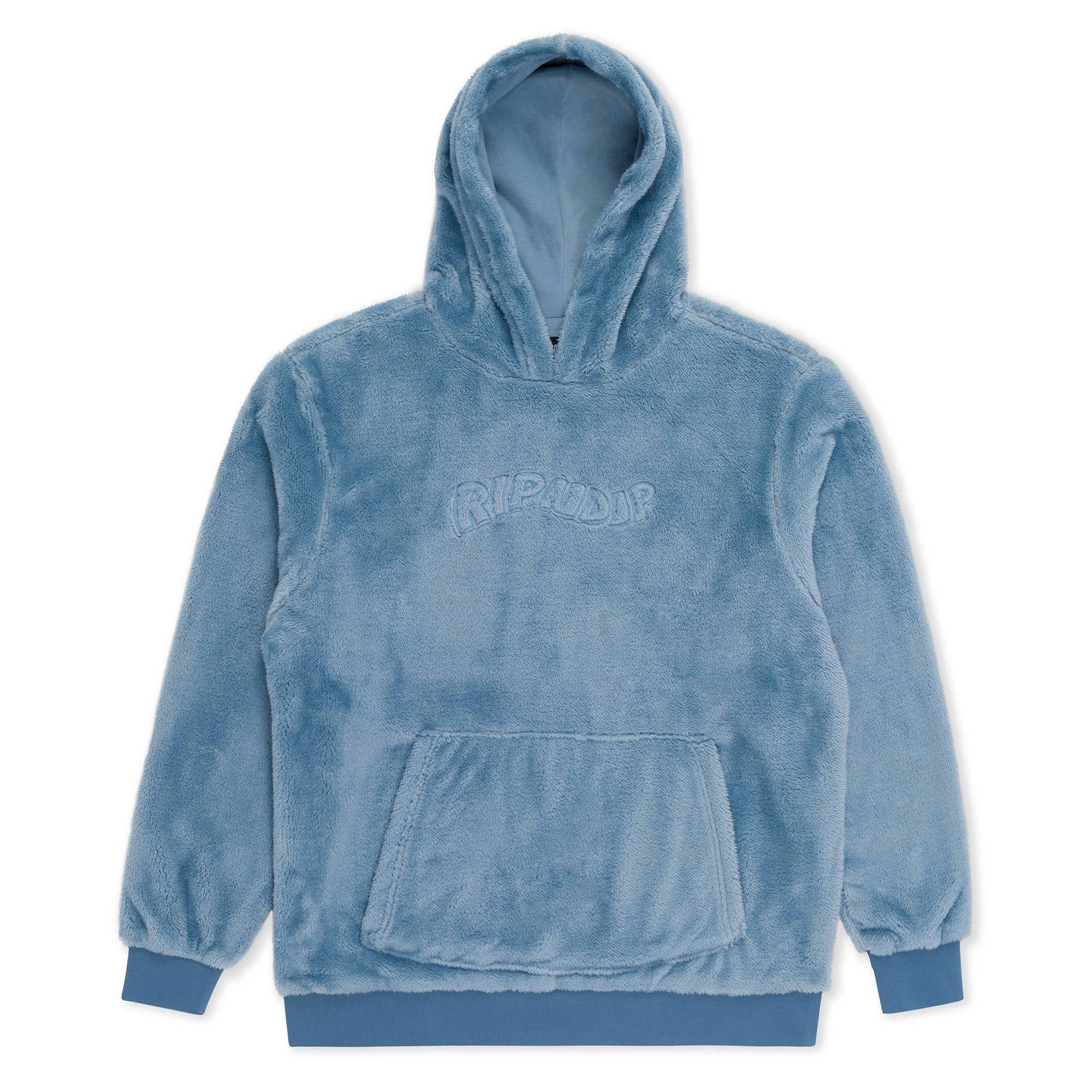 RipNDip Waves Sherpa Hoodie (Light Slate)