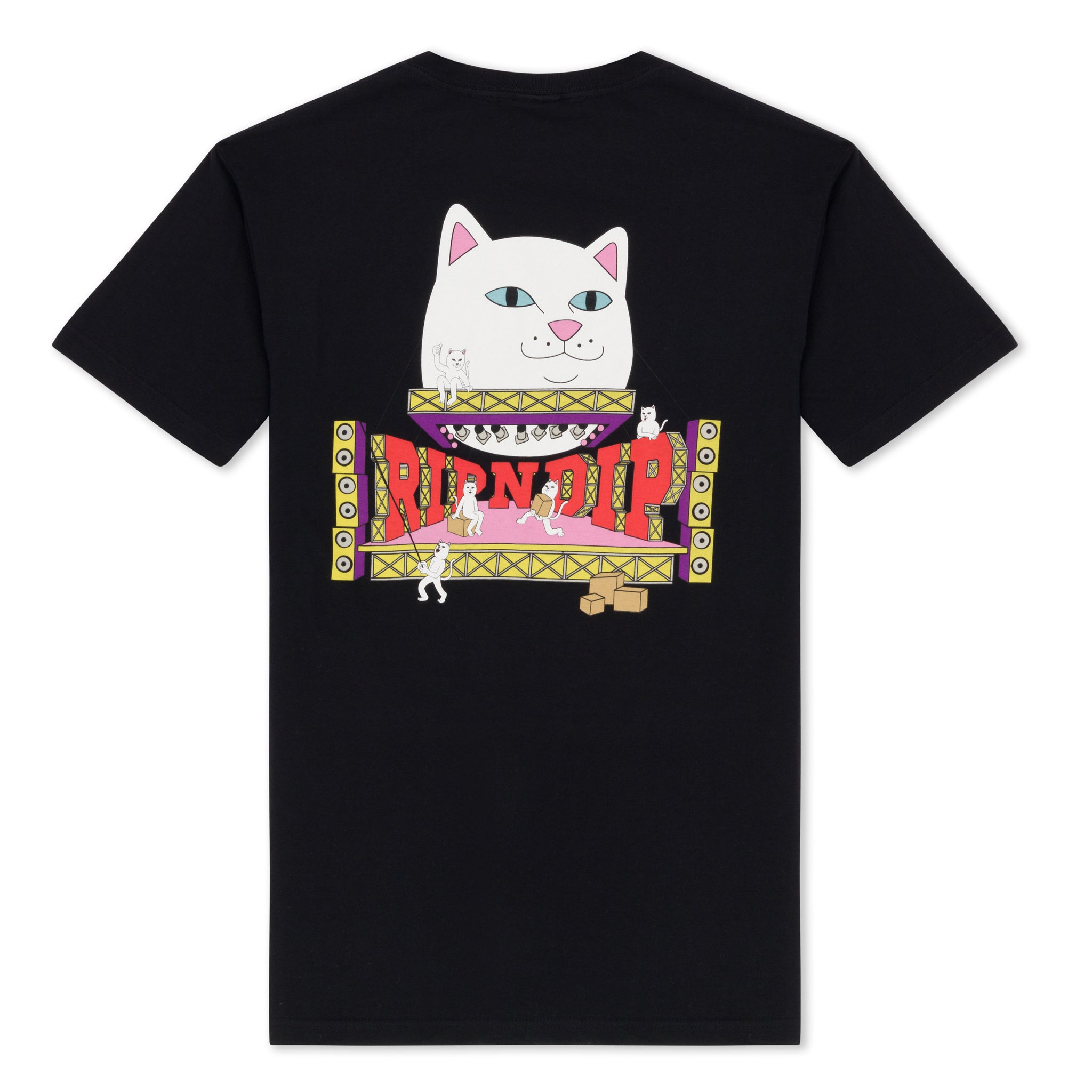 Ripndip Stage Tee Black RIPNDIP