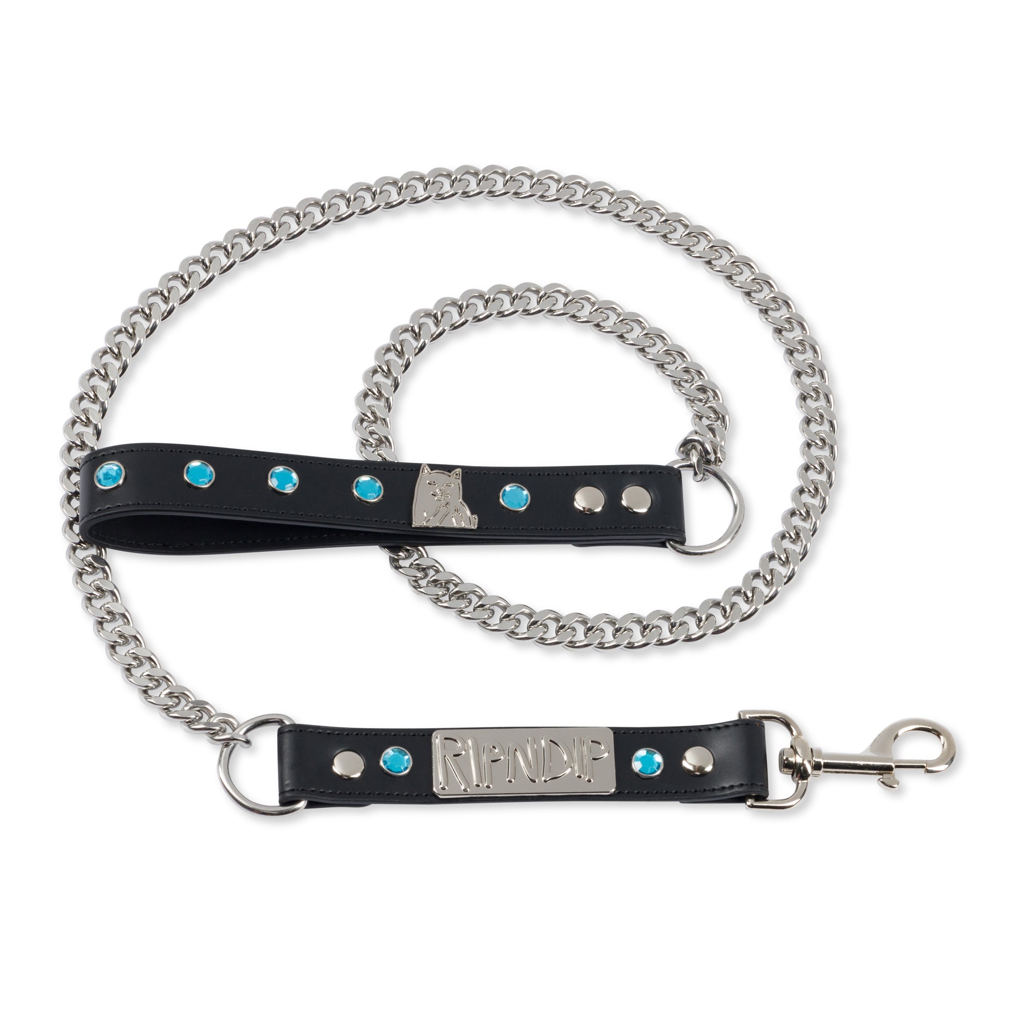 RIPNDIP Lord Nermal Studded Pet Leash (Black)