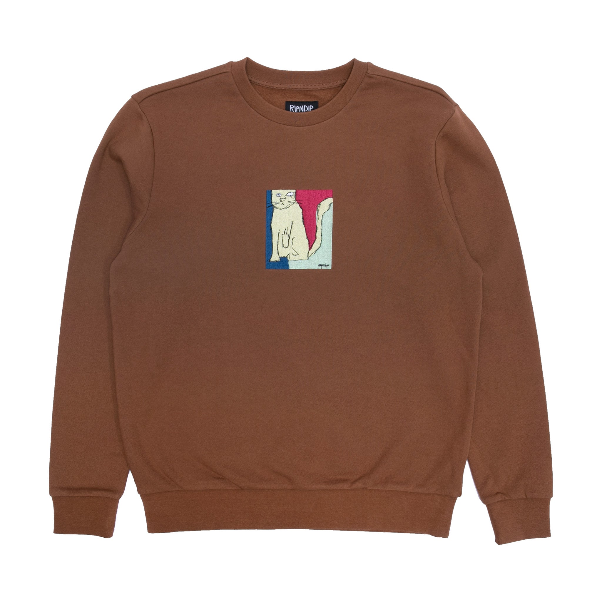 RIPNDIP Nermhol Crewneck (Brown)