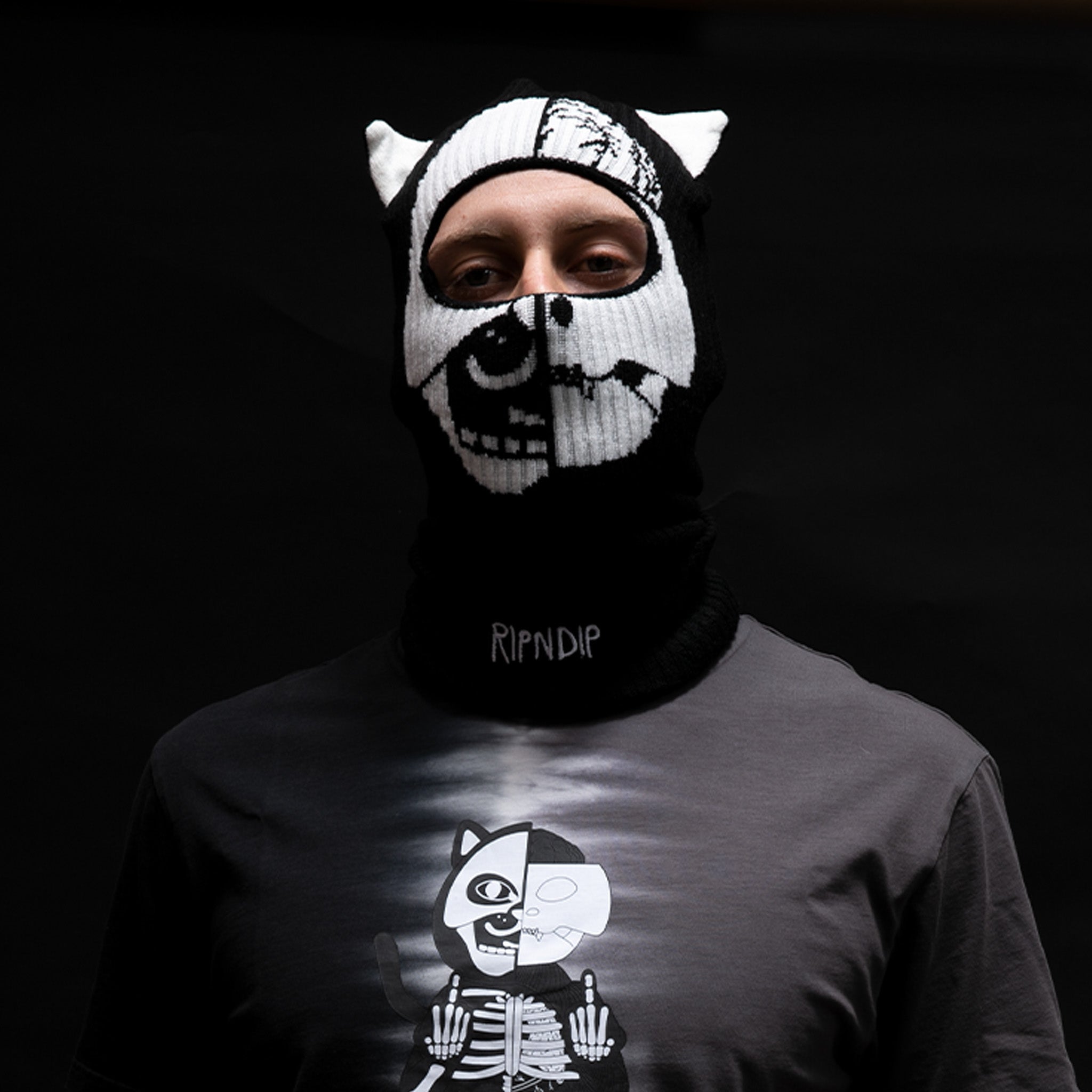 RIPNDIP Skelly Nerm Balaclava (Black)