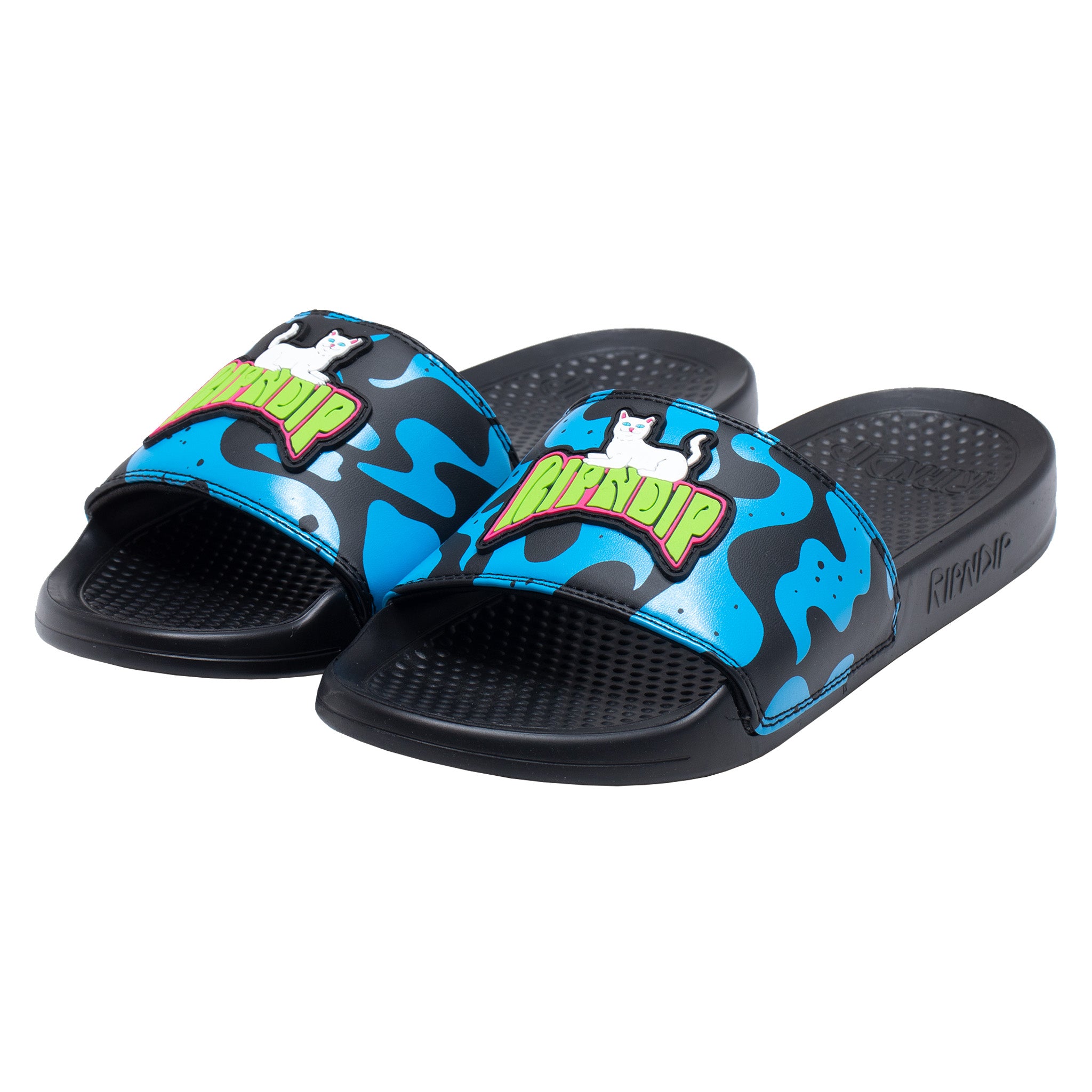 Nicecin Psychedelic Slides (Black)