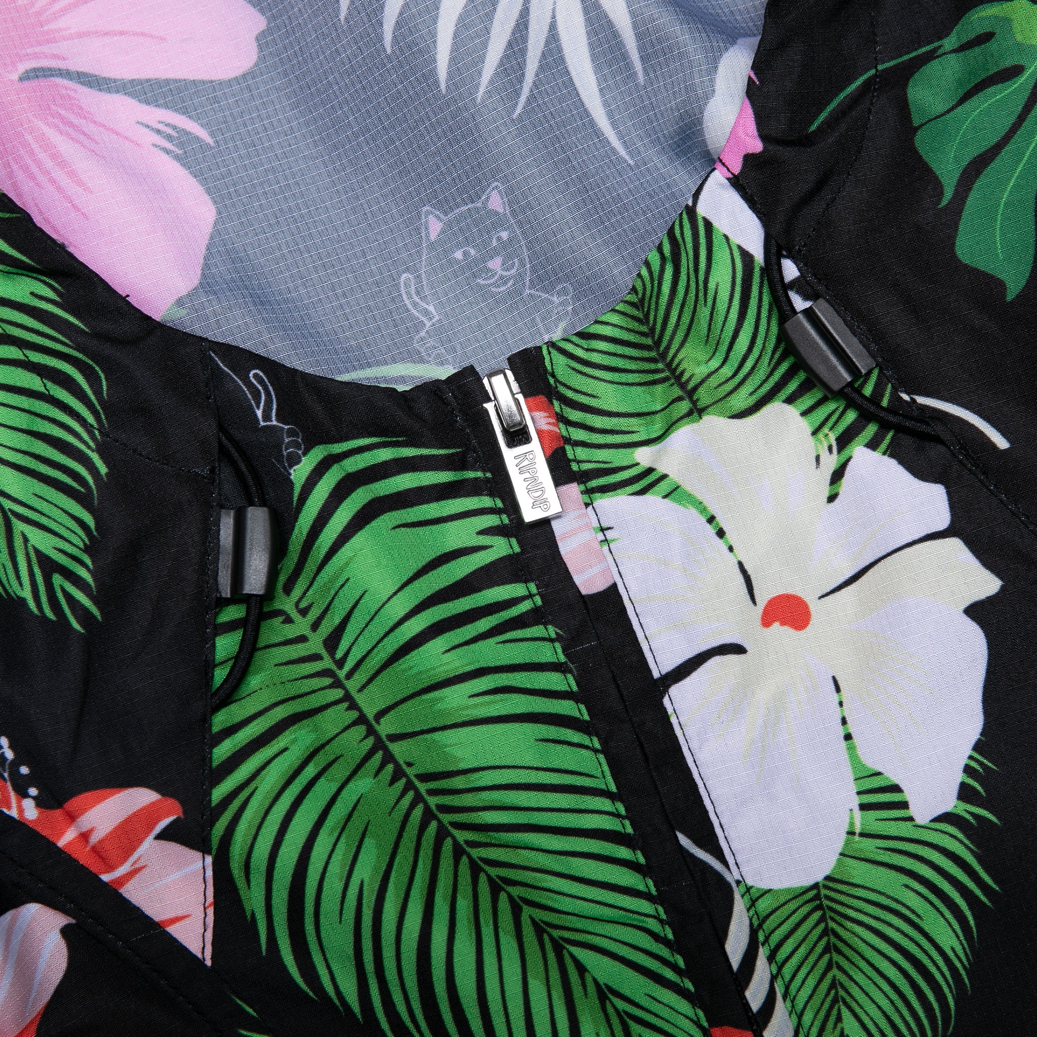 RipNDip Maui Nerm Packable Anorak Jacket (Black)