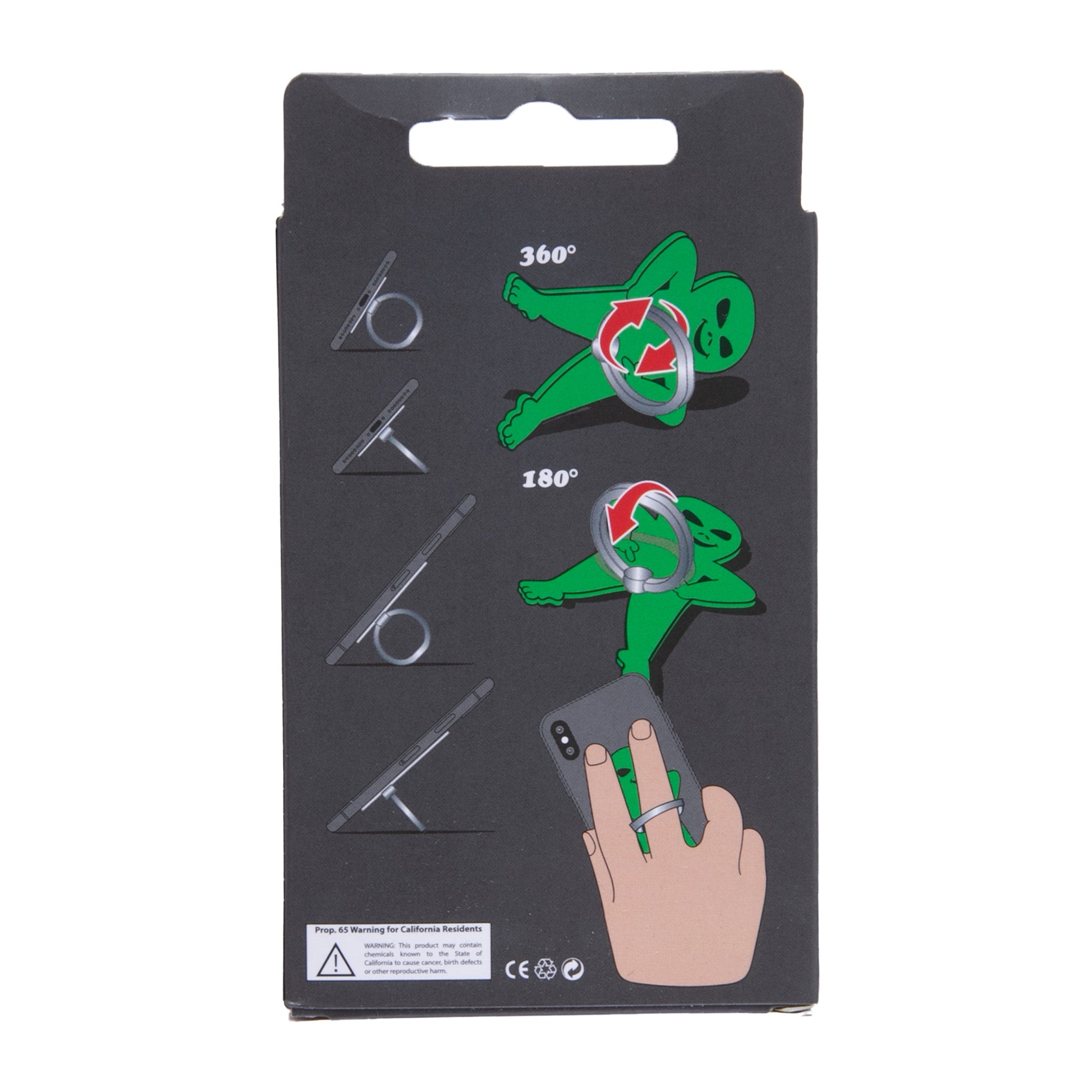 RIPNDIP Lord Alien Ring Phone Holder (Green)