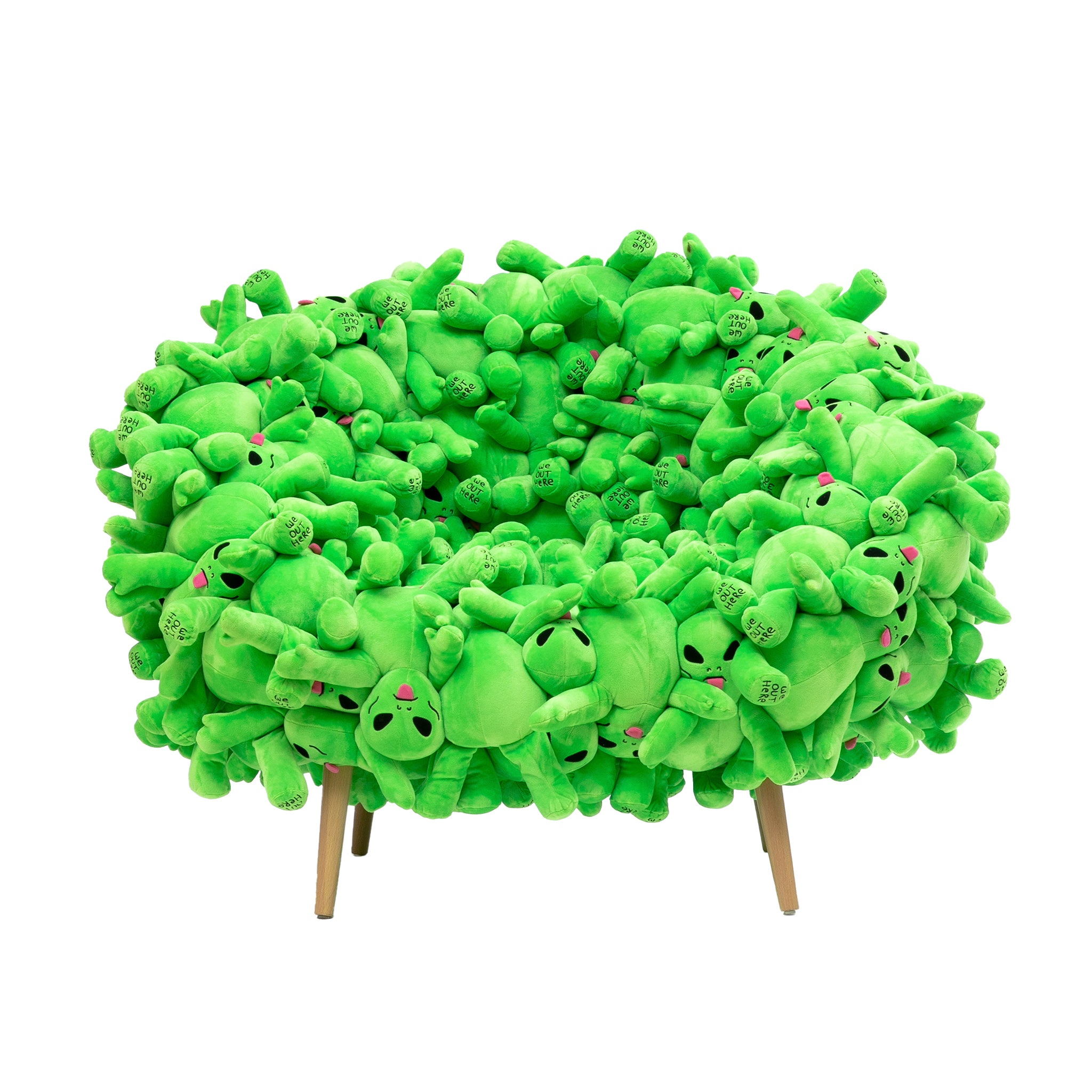 RipNDip Alien Plush Chair